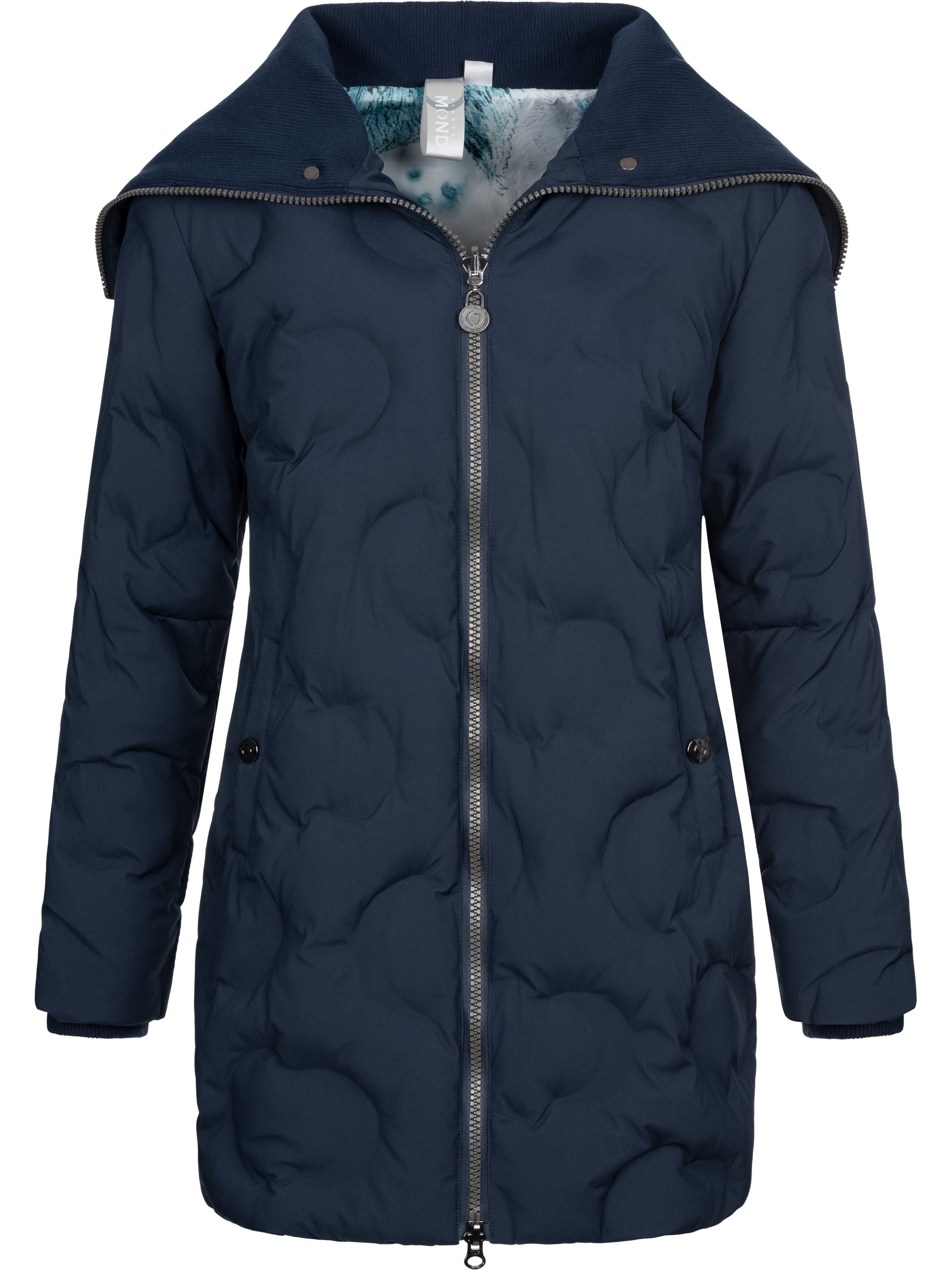 DEPROC Active Steppmantel GILMOUR MEGATE LONG WOMEN CS Modische Steppoptik