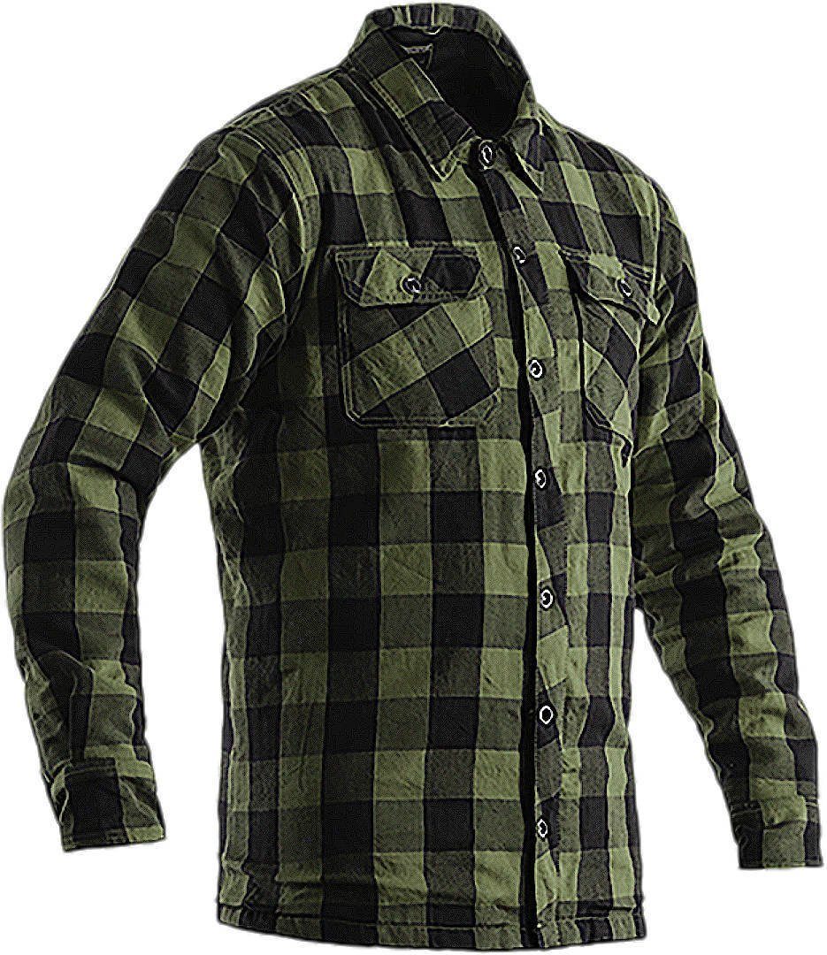 RST Motorradjacke Lumberjack Motorrad Hemd Green