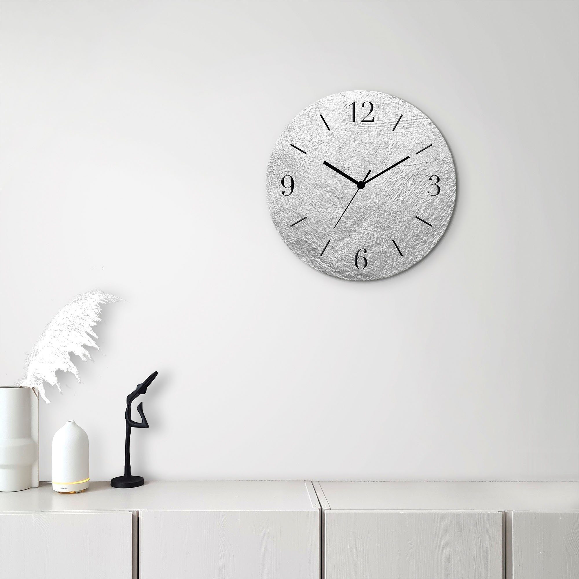 Leonique Wanduhr Metalis (wahlweise mit Quarz- oder Funkuhrwerk, lautlos oh günstig online kaufen