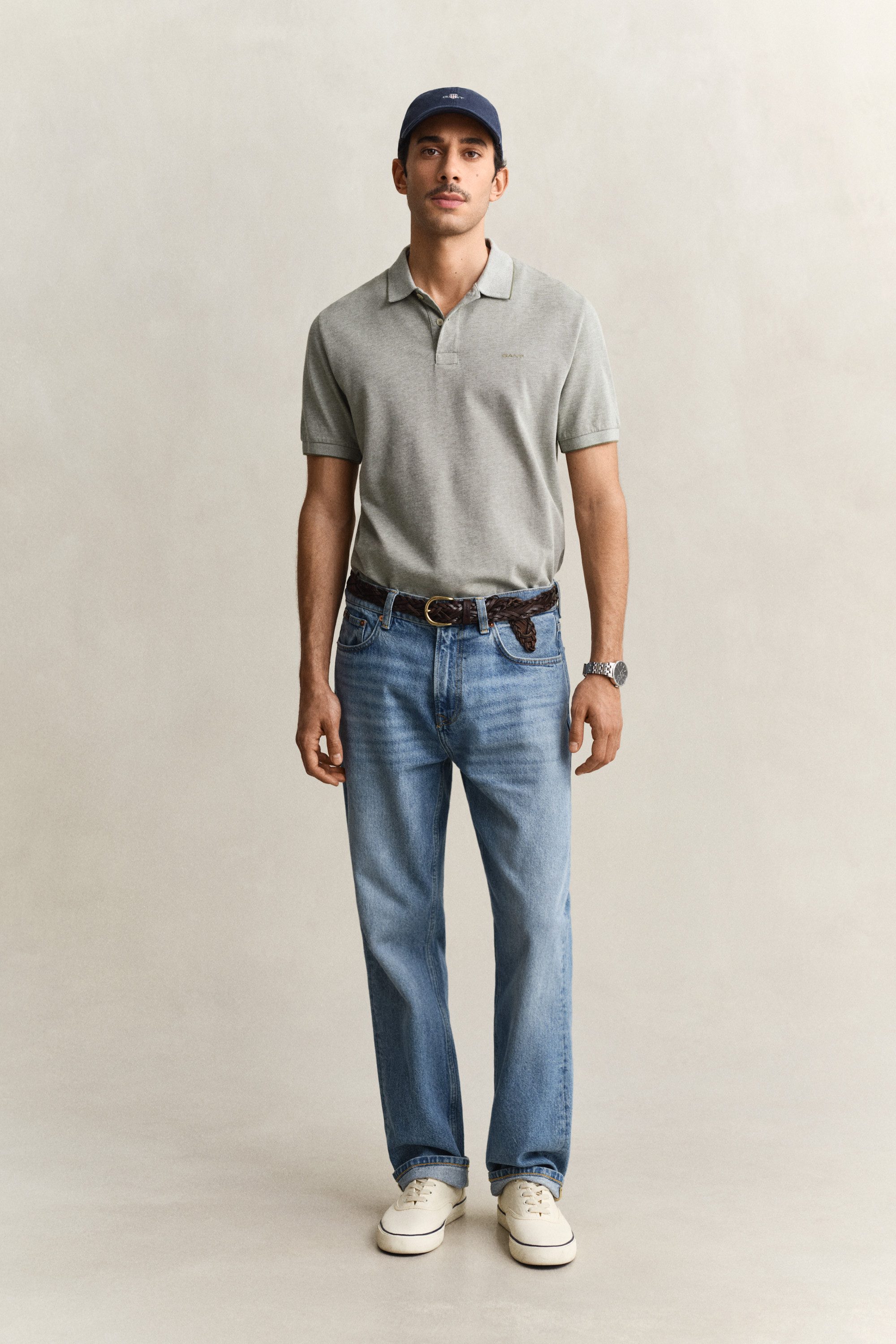 Gant Poloshirt 2 TONE Regular fit mit Polokragen – Bild 4 von 5