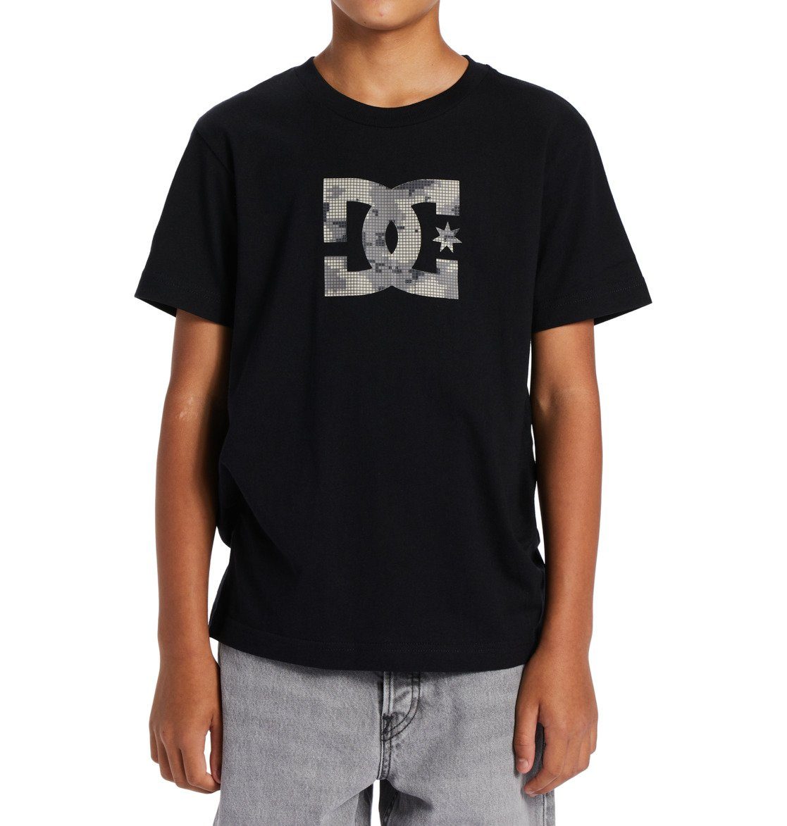 DC Shoes Cover Star DC Black/Cloud Fill T-Shirt