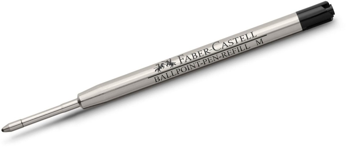 Faber-Castell Kugelschreiber Kugelschreibermine schwarz M Großraummine