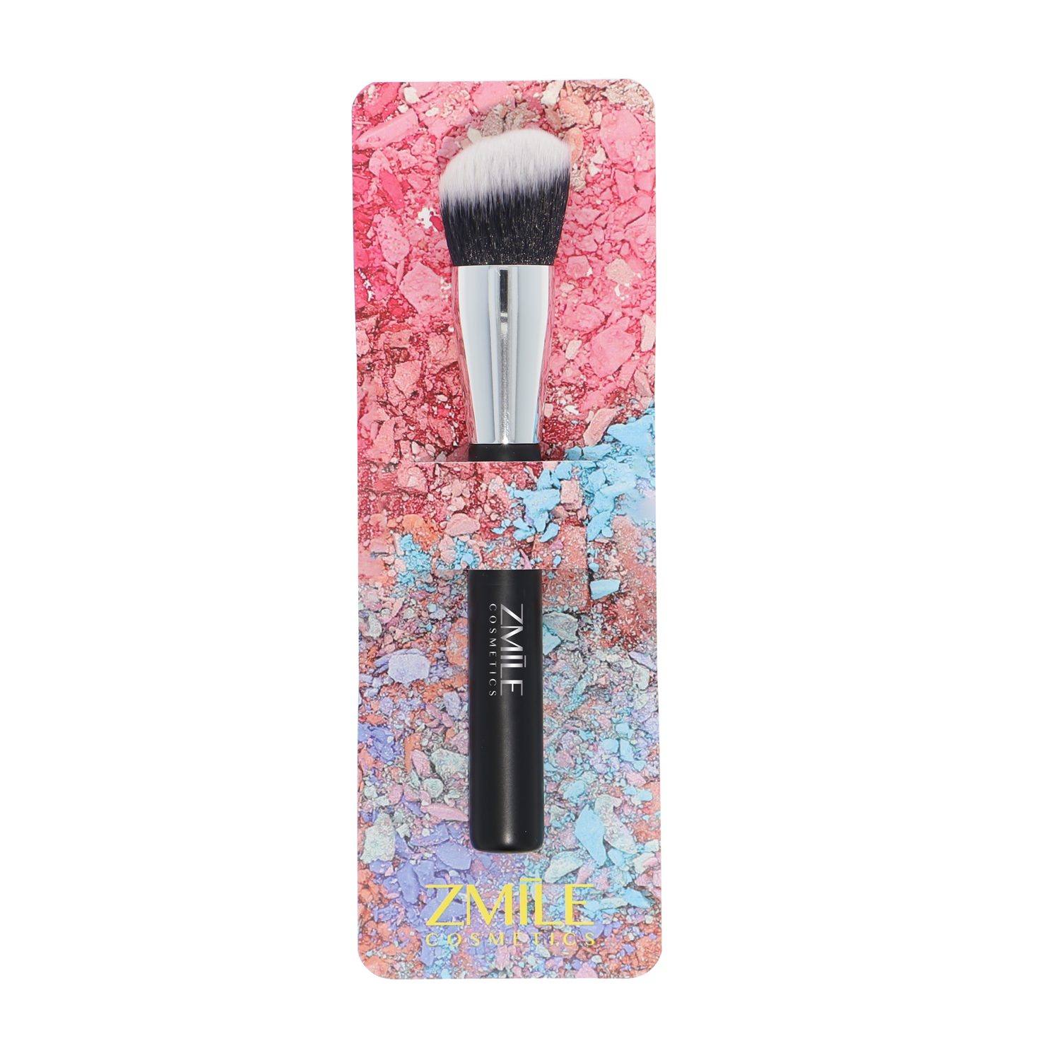 ZMILE COSMETICS Rougepinsel Large Angled Contouring Brush, 1 tlg., abgeschrägte Form mit samtig weichen veganen Borsten