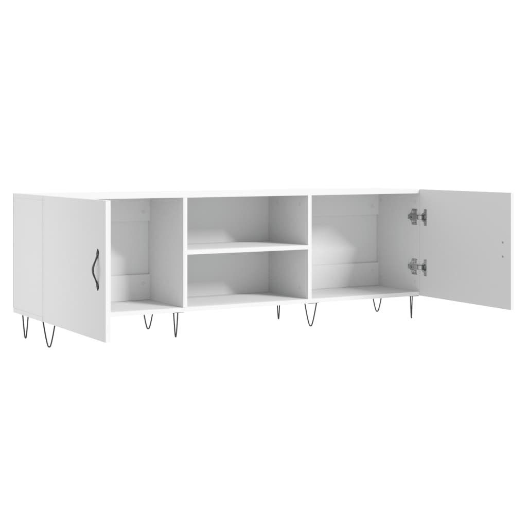 Holzwerkstoff TV-Schrank TV-Schrank 150x30x50 (1-St) cm vidaXL Weiß