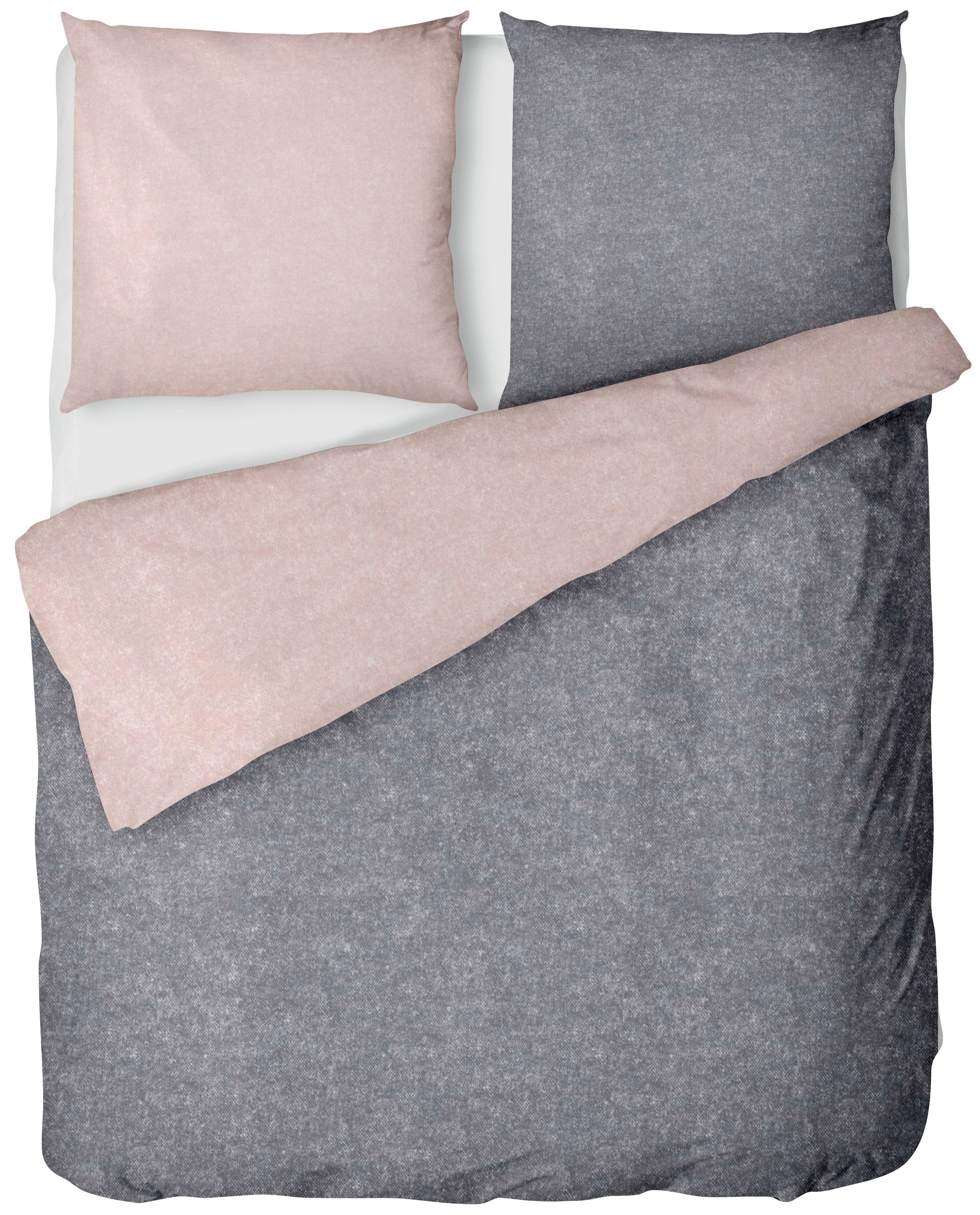 LINKHOFF Wendebettwäsche Biber Bettwäsche 135x200 + günstig online kaufen