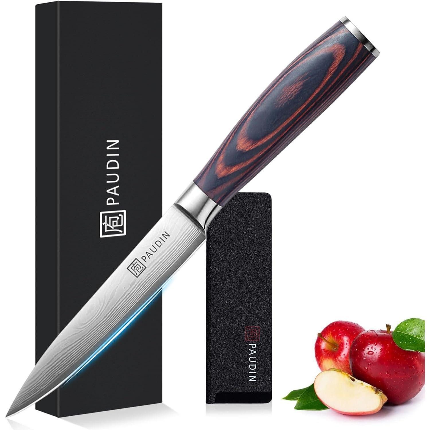LuxusKollektion Allzweckmesser Kochmesser Allzweckmesser 13 cm Profi Küchenmesser Edelstahl