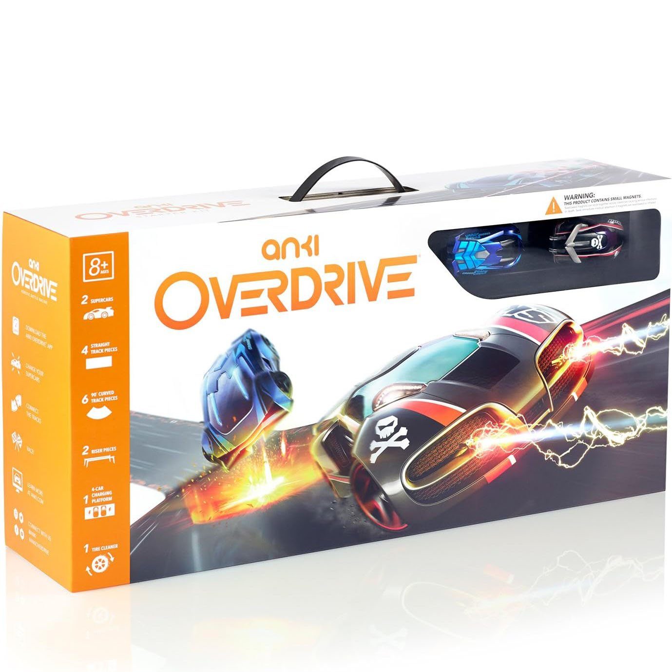 anki OVERDRIVE Autorennbahn Rennbahn Starter Kit Auto Rennstrecke, (16-tlg), inkl. 2 Rennauto App gesteuert