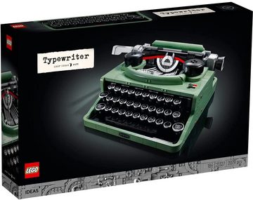 LEGO® Spielbausteine Ideas 21327 Schreibmaschine, (packung, 2079 St), Schreibmaschine