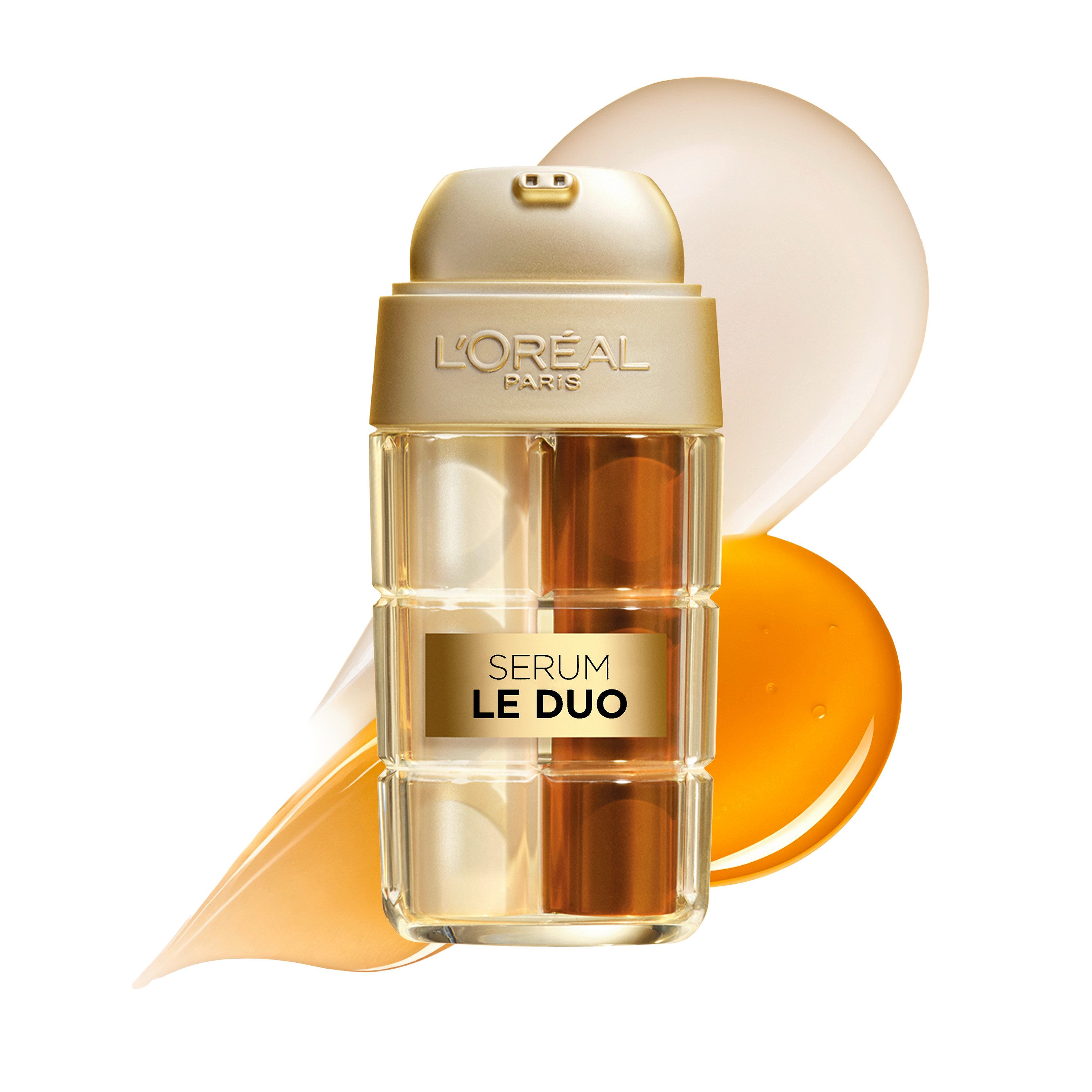 L'ORÉAL PARIS Gesichtsserum AGE PERFECT ANTI-AGING SERUM LE DUO MINI-FORMAT, intensive Pflege, mildert Falten, kräftigt die Haut