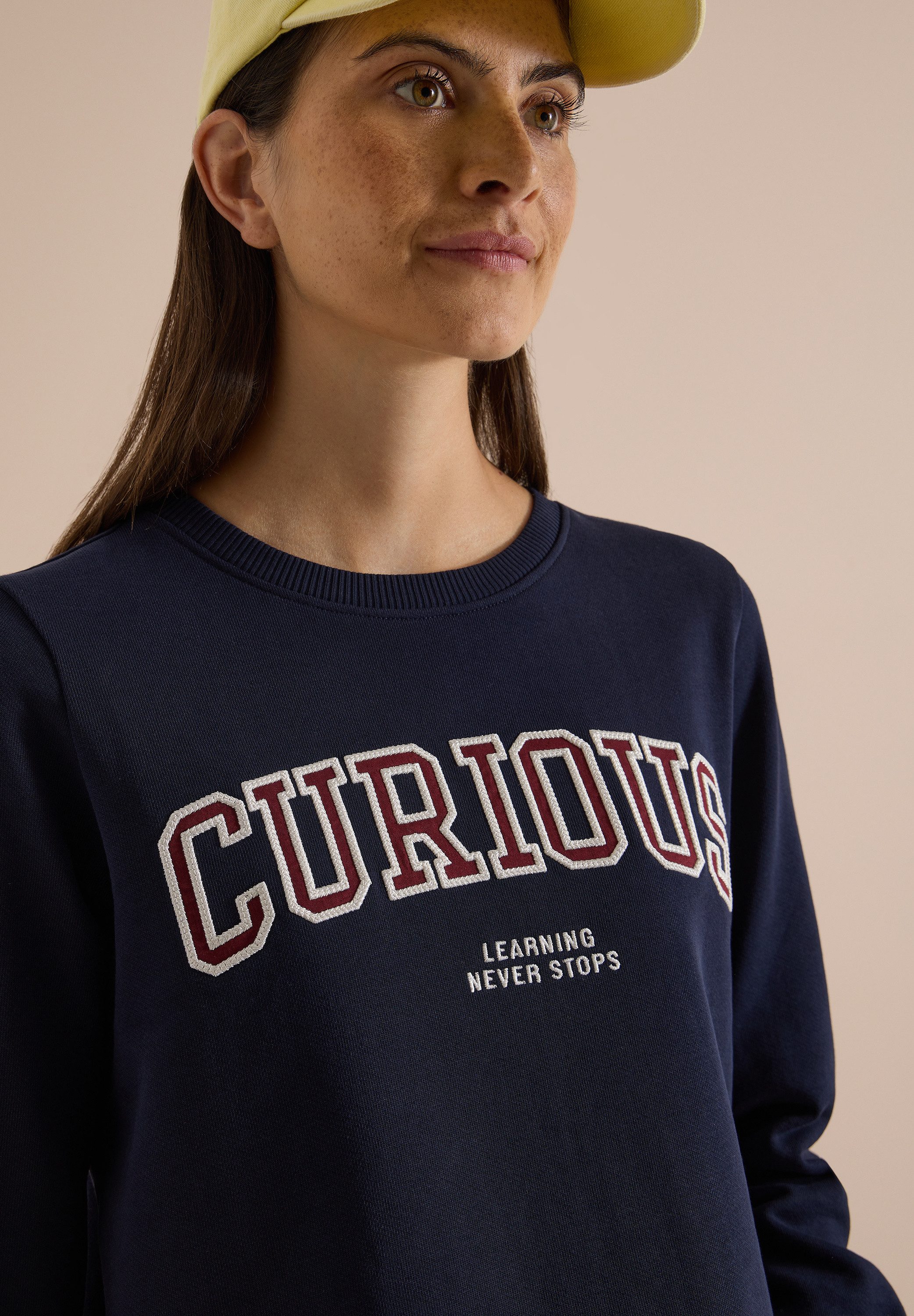CECIL Sweater mit Rundhals und Stickerei – Bild 2 von 5