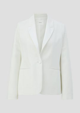 s.Oliver BLACK LABEL Jackenblazer Blazer mit Reverskragen