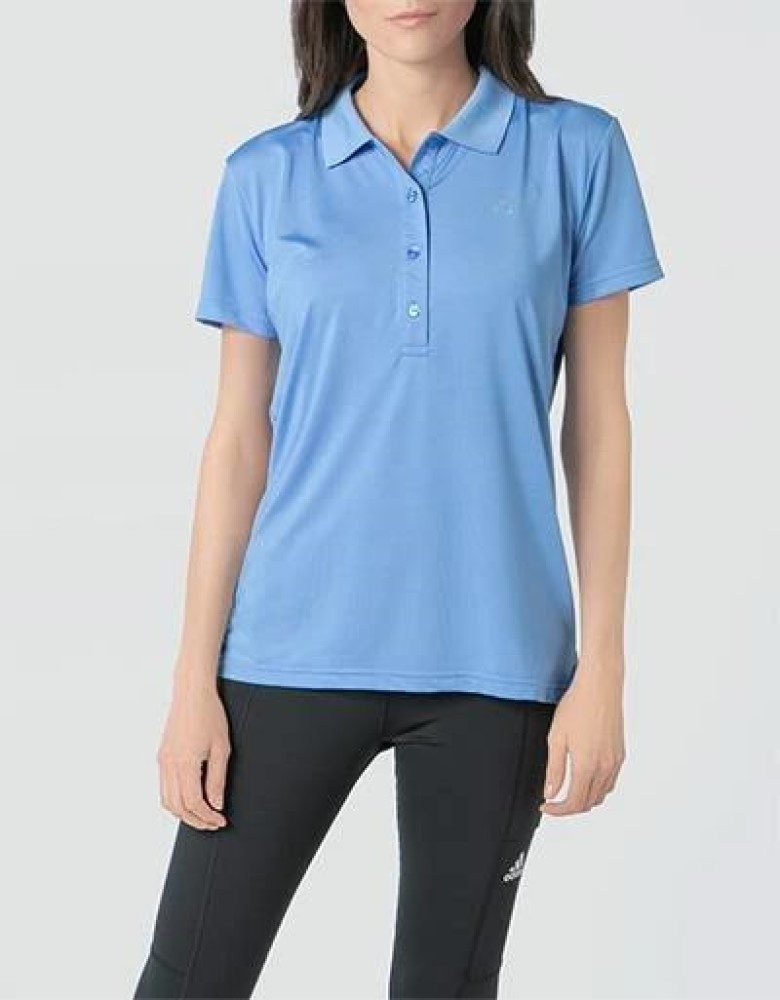 Alberto Poloshirt Alberto Golf Polo Eva Dry Comfort Hellblau Damen