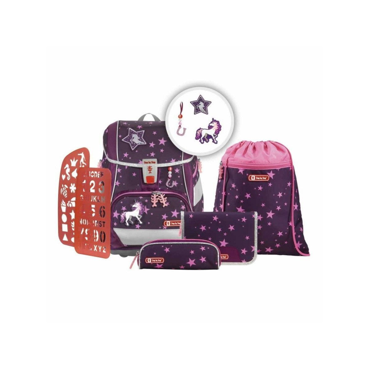 Schulrucksack Schulranzen für Erwachsene in mehrfarbig