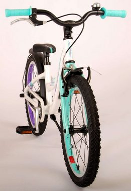 TPFSports Kinderfahrrad Volare Glamour 18 Zoll mit Rücktritt + Handbremse, 1 Gang, (Mädchen Fahrrad - Rutschfeste Sicherheitsgriffe), Kinder Fahrrad 18 Zoll mit Ständer Laufrad Mädchen Kinderrad