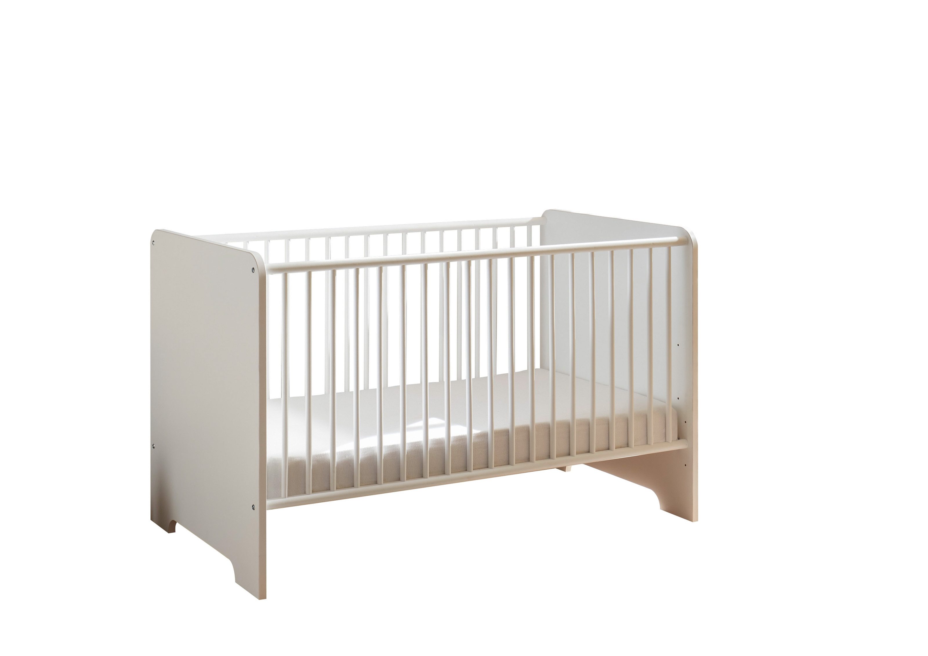 PREISBRECHER Babybett Spice, in Weiß / günstig online kaufen