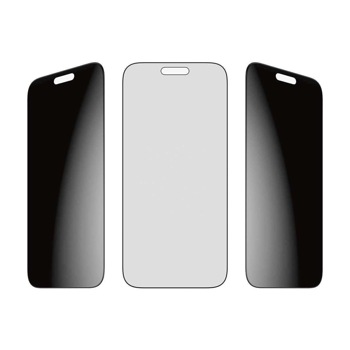 CARE by PanzerGlass Displayschutzglas 2-Way Privacy Ultra-Wide Fit Screen Protector für Apple iPhone 17 Pro Max, Displayschutzfolie, Schutzfolie, Bildschirmschutz, kratz- & stoßfest