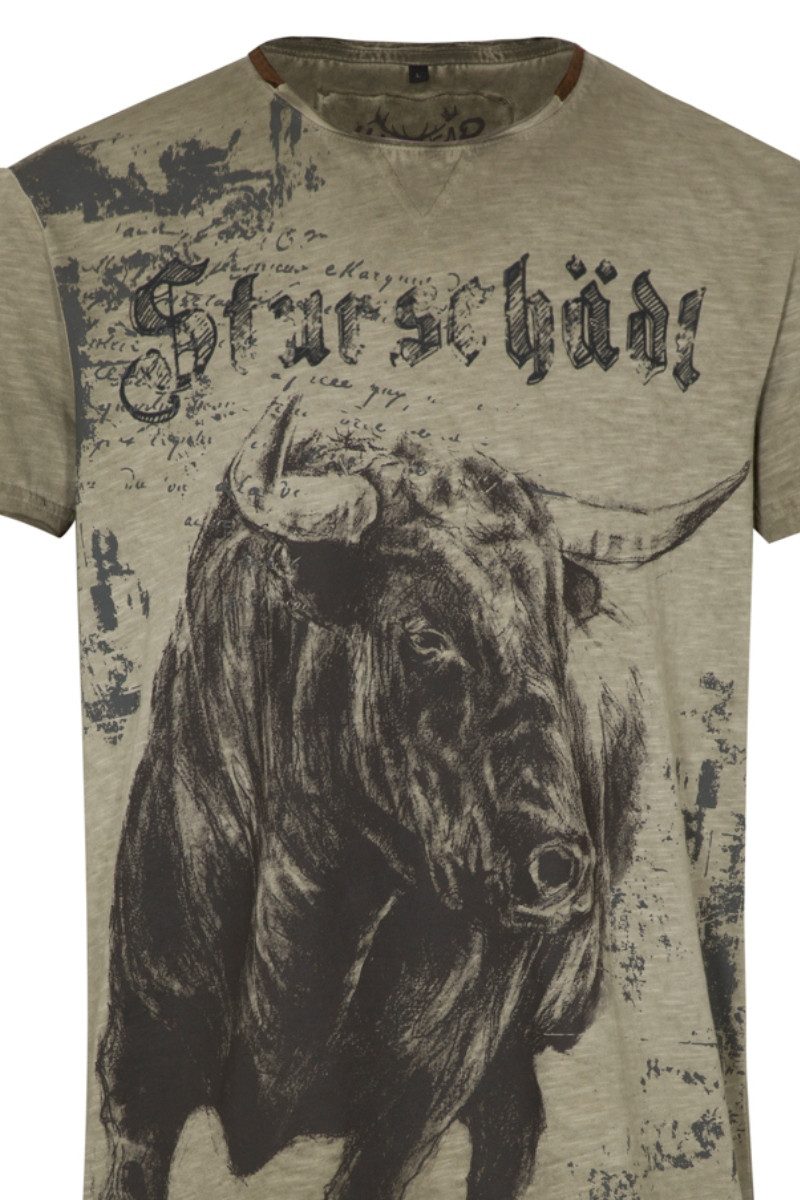 Hangowear Trachtenshirt Trachtenshirt Herren - AUGUSTUS günstig online kaufen