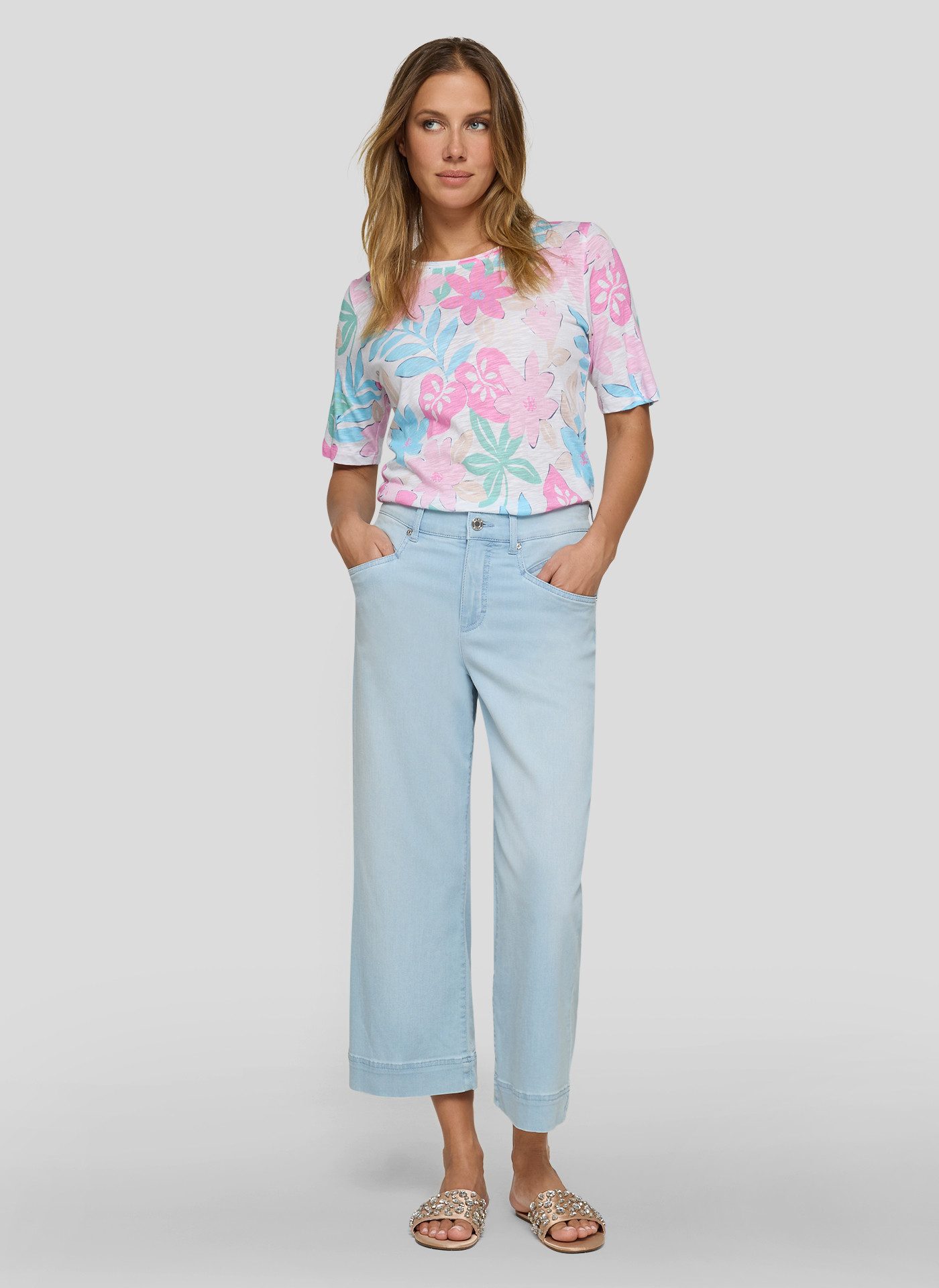 Rabe T-Shirt mit All-Over Print – Bild 5 von 5