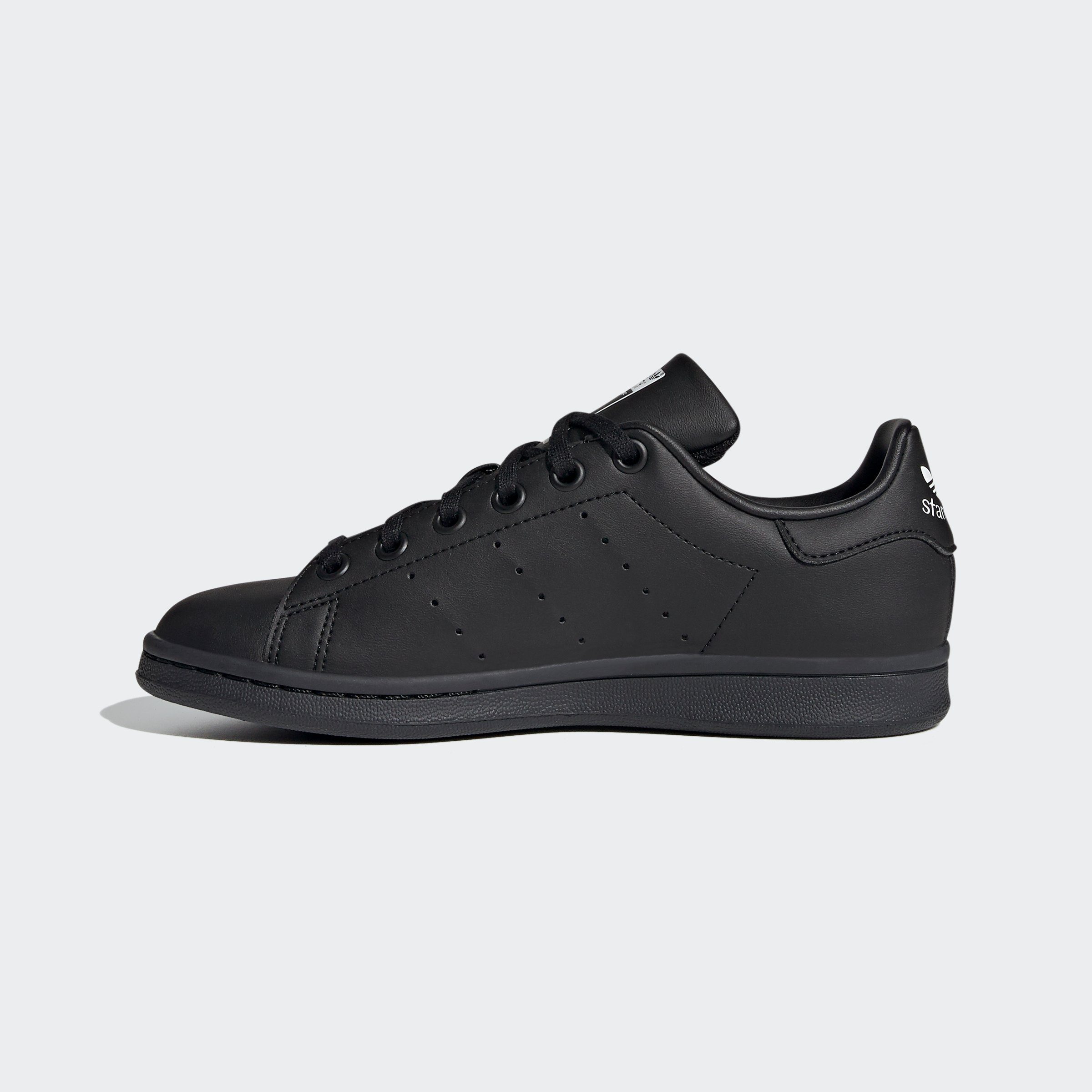 adidas Originals STAN SMITH CBLACK-CBLACK-FTWWHT J Sneaker