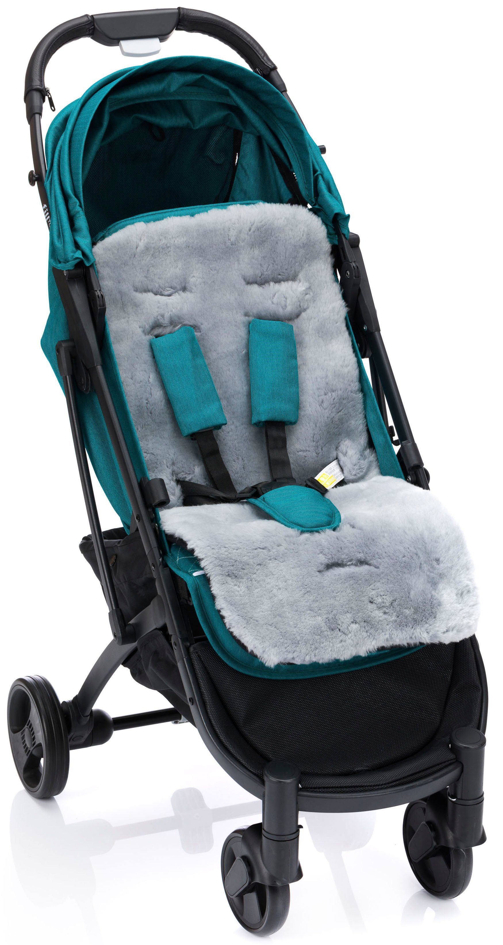 Babylammfell Lammfelleinlage, Fillikid, für Kinderwagen, Babywannen, Buggies und Autositze