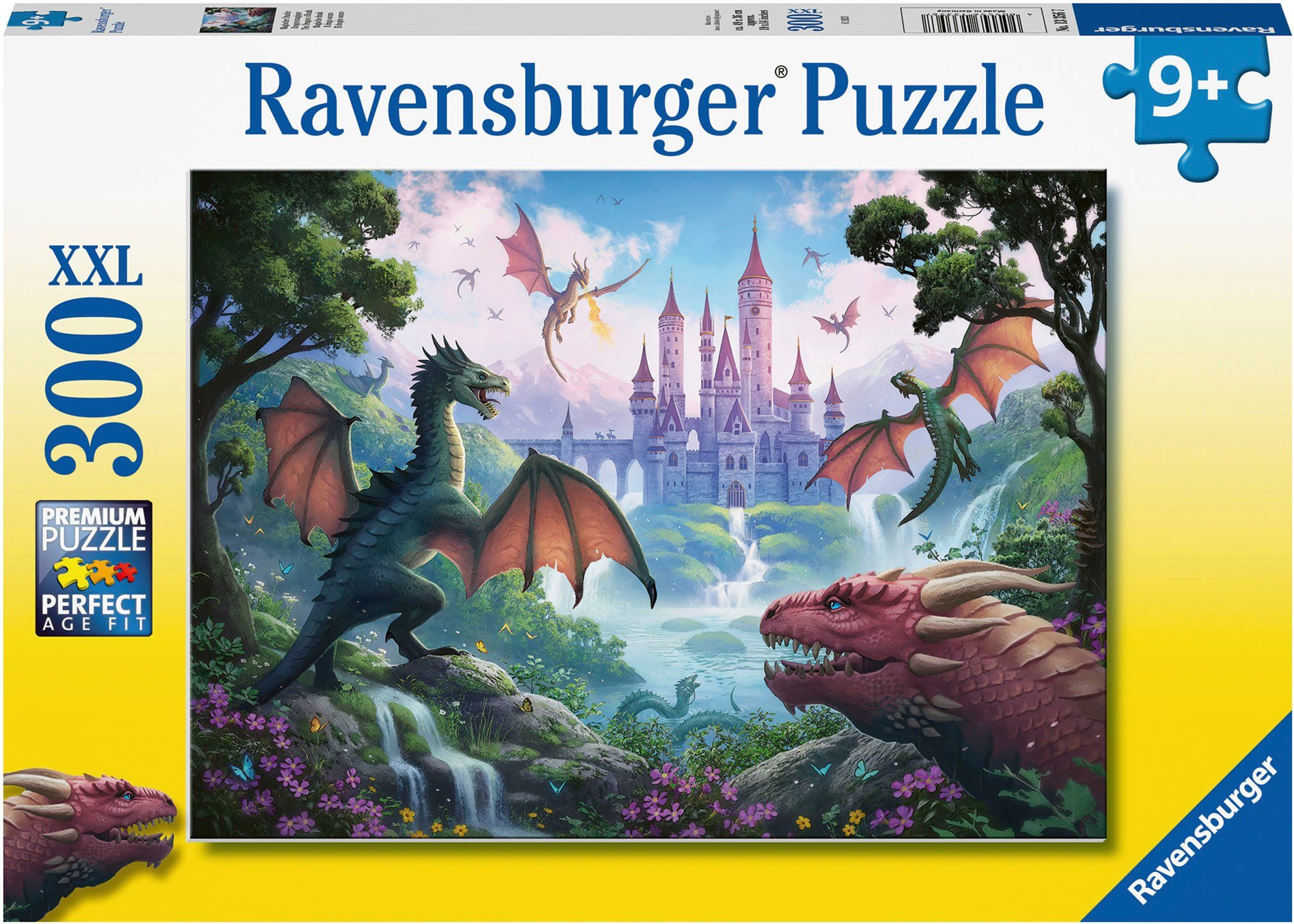 Ravensburger Puzzle Magischer Drache, Wald - Puzzleteile, in schützt Made 300 Germany; FSC®- weltweit