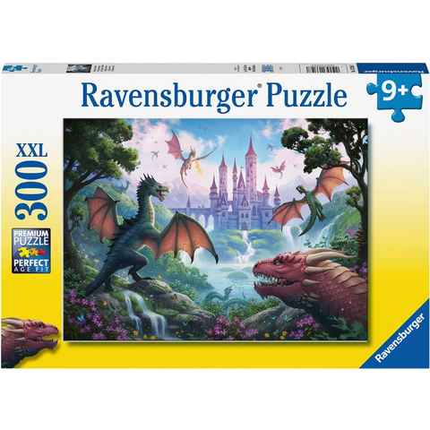Ravensburger Puzzle Magischer Drache, 300 Puzzleteile, Made in Germany; FSC®- schützt Wald - weltweit