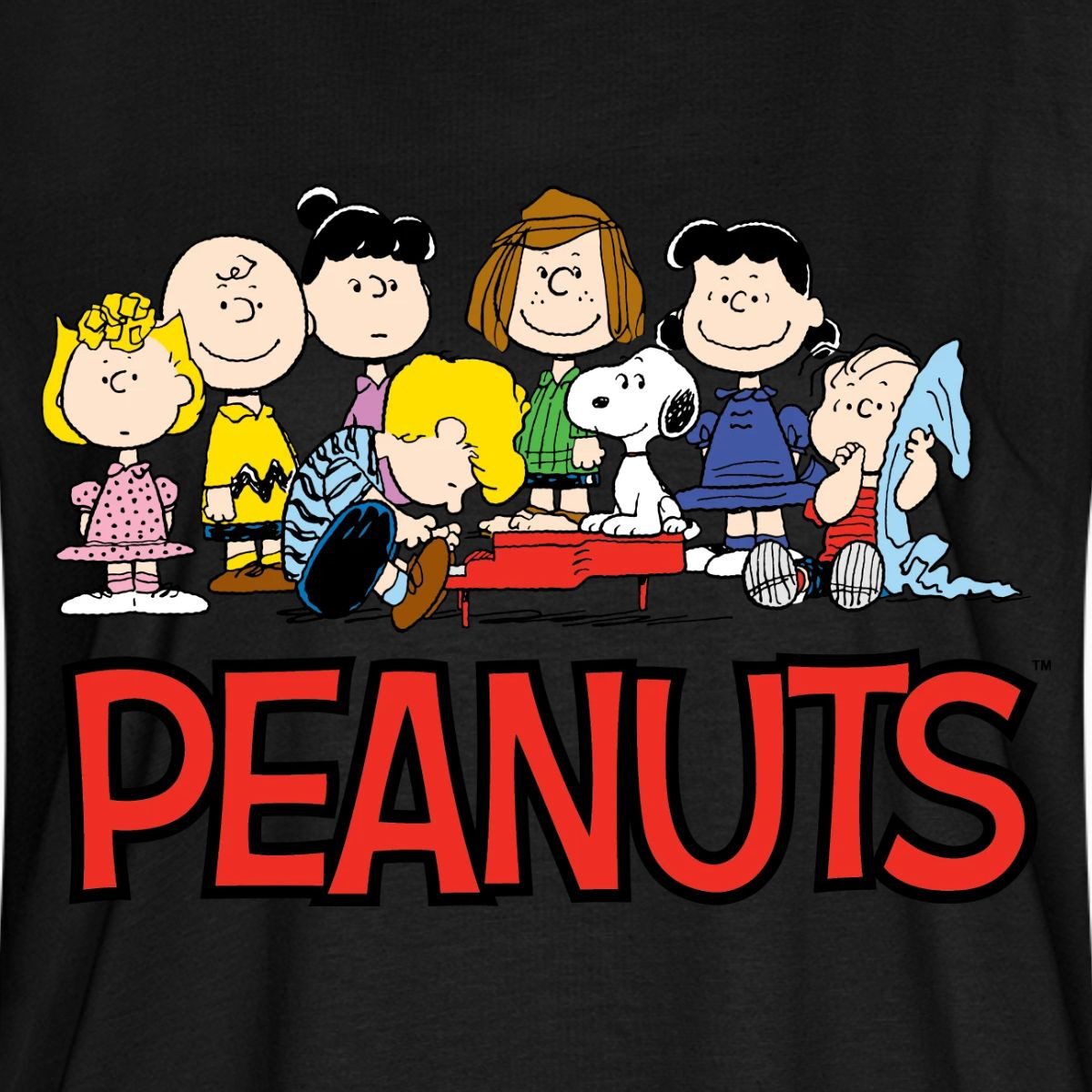 Spreadshirt T-Shirt Peanuts Snoppy Und Friends Damen Casual Relaxed T-Shirt (1-tlg)