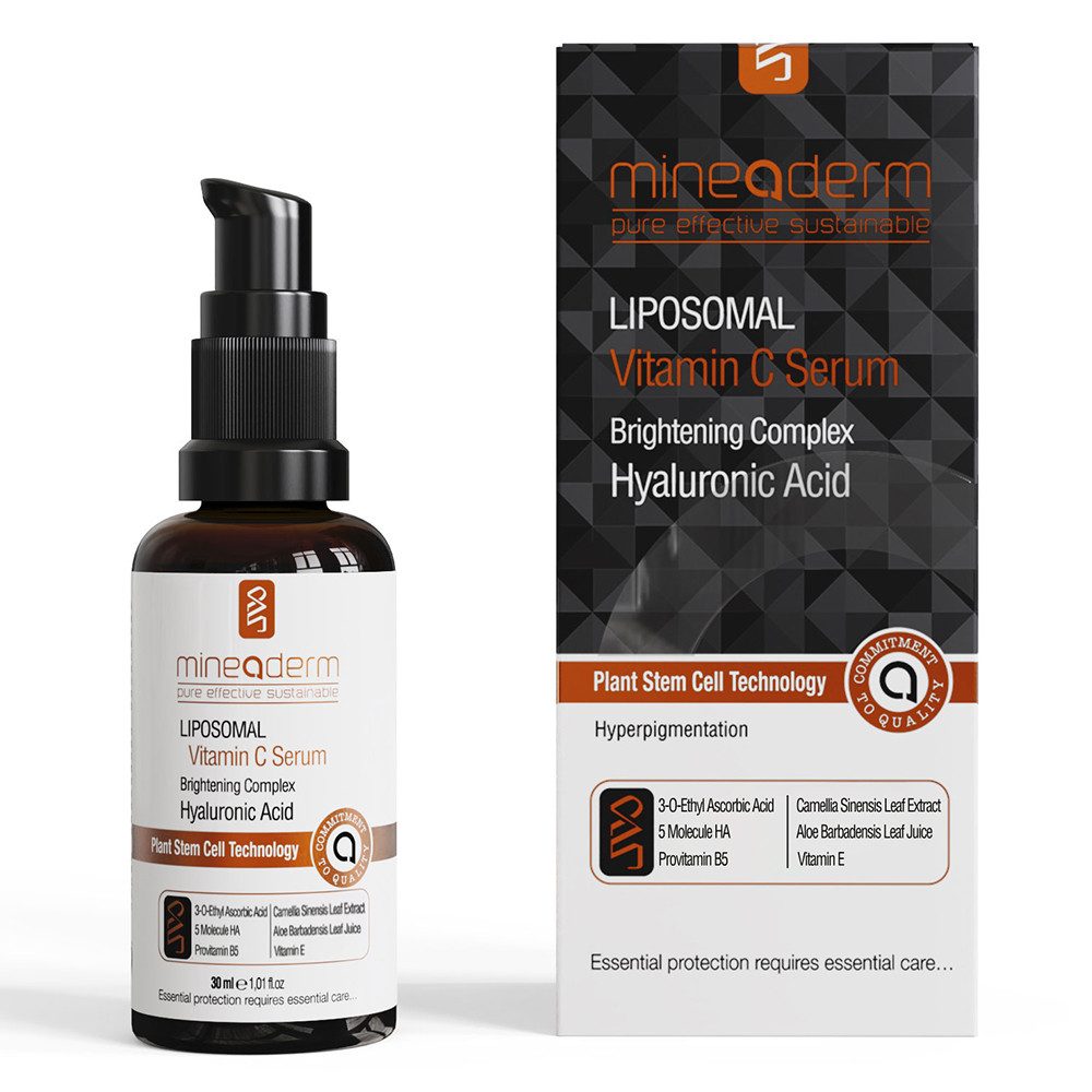 Gesichtsserum Liposamales Vitamin C Serum, Brightening Complex mit Hyaluronsäure