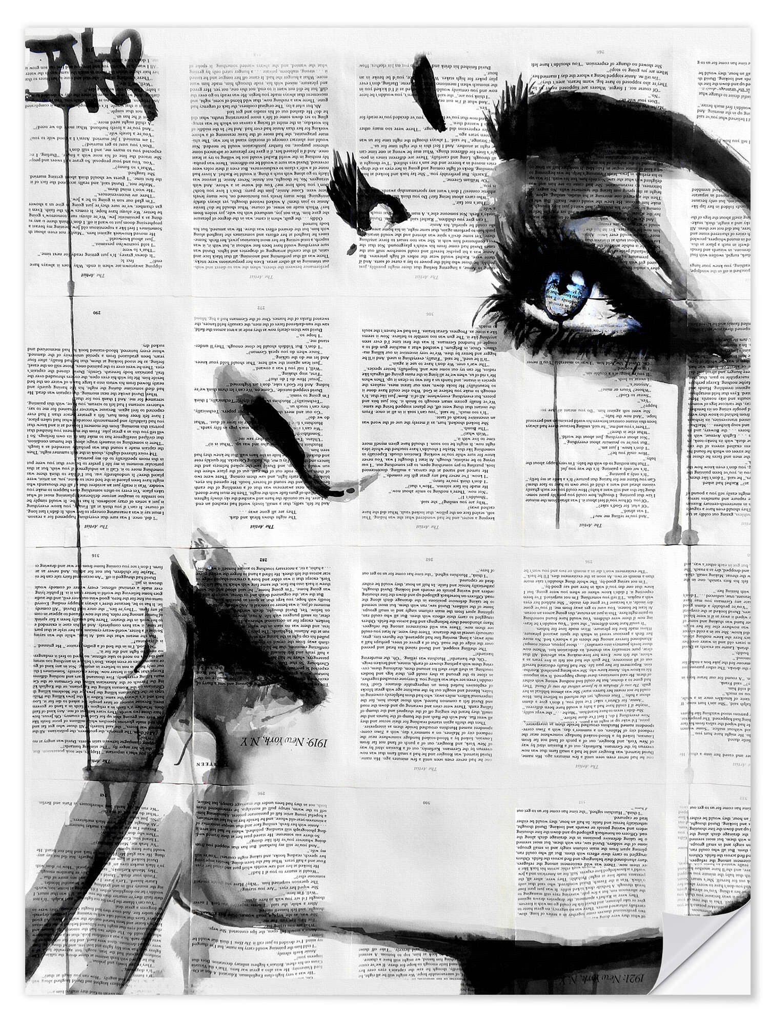 Posterlounge Poster Loui Jover, Man weiß günstig online kaufen
