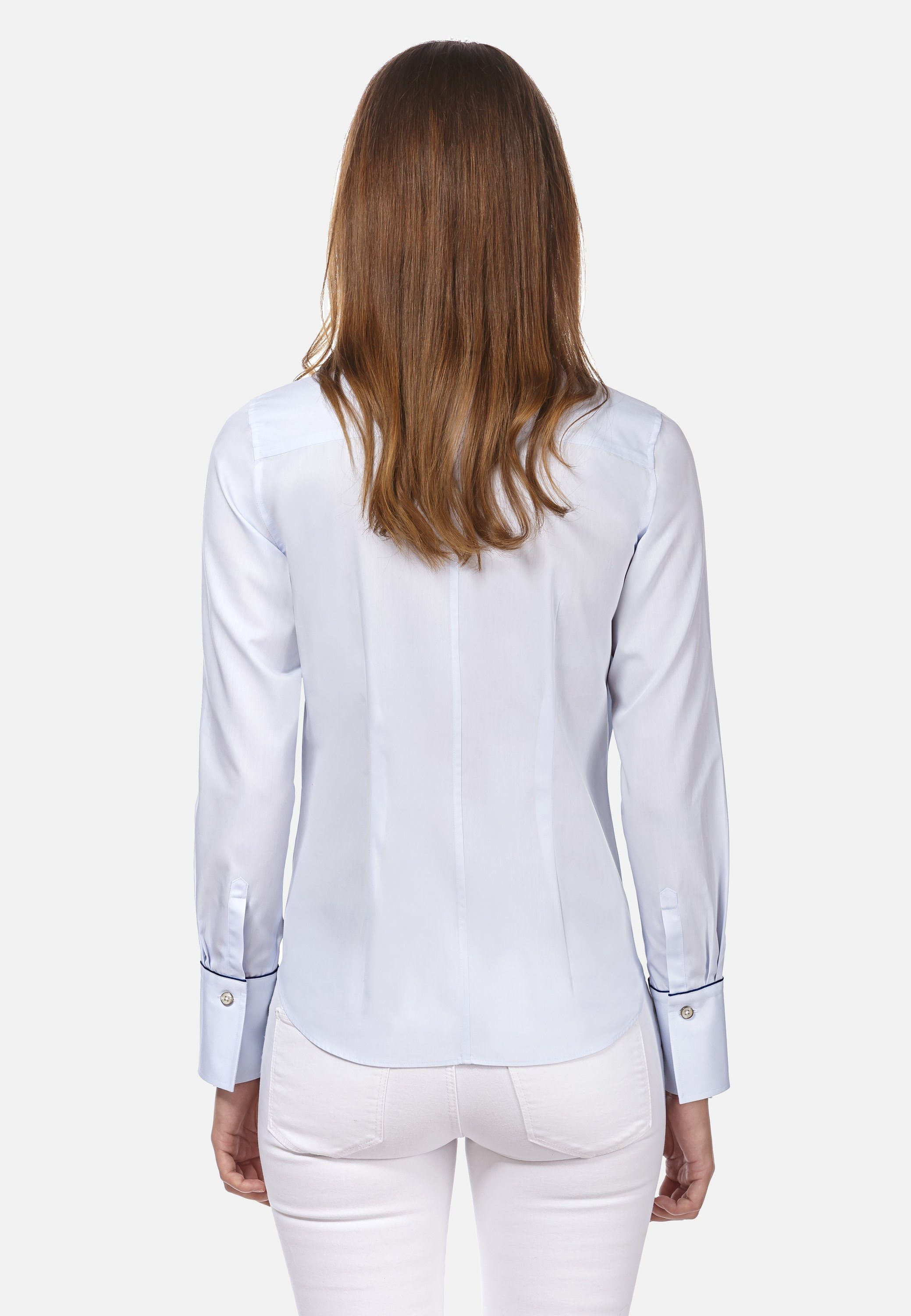 Vincenzo Boretti Klassische Bluse leicht tailliert günstig online kaufen