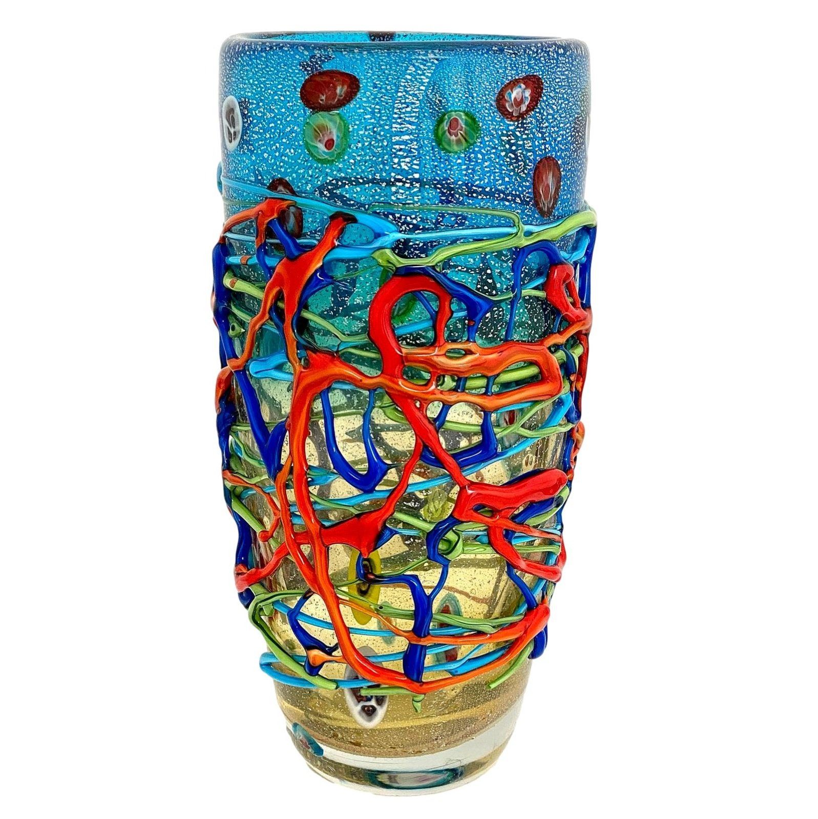 Aubaho Dekoobjekt Glasvase Vase Glas im günstig online kaufen