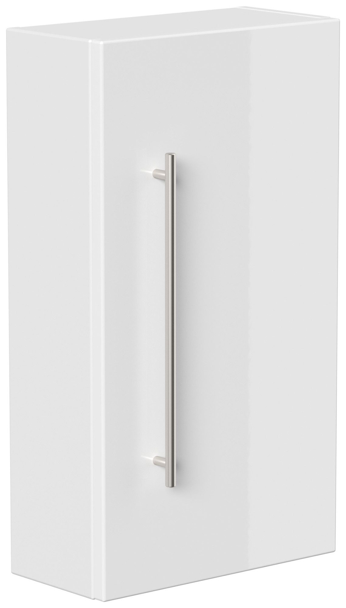 Magnolia Home Hängeschrank Hängeschrank 35x62cm weiss matt/weiss hochglanz m. Soft-Close Tür