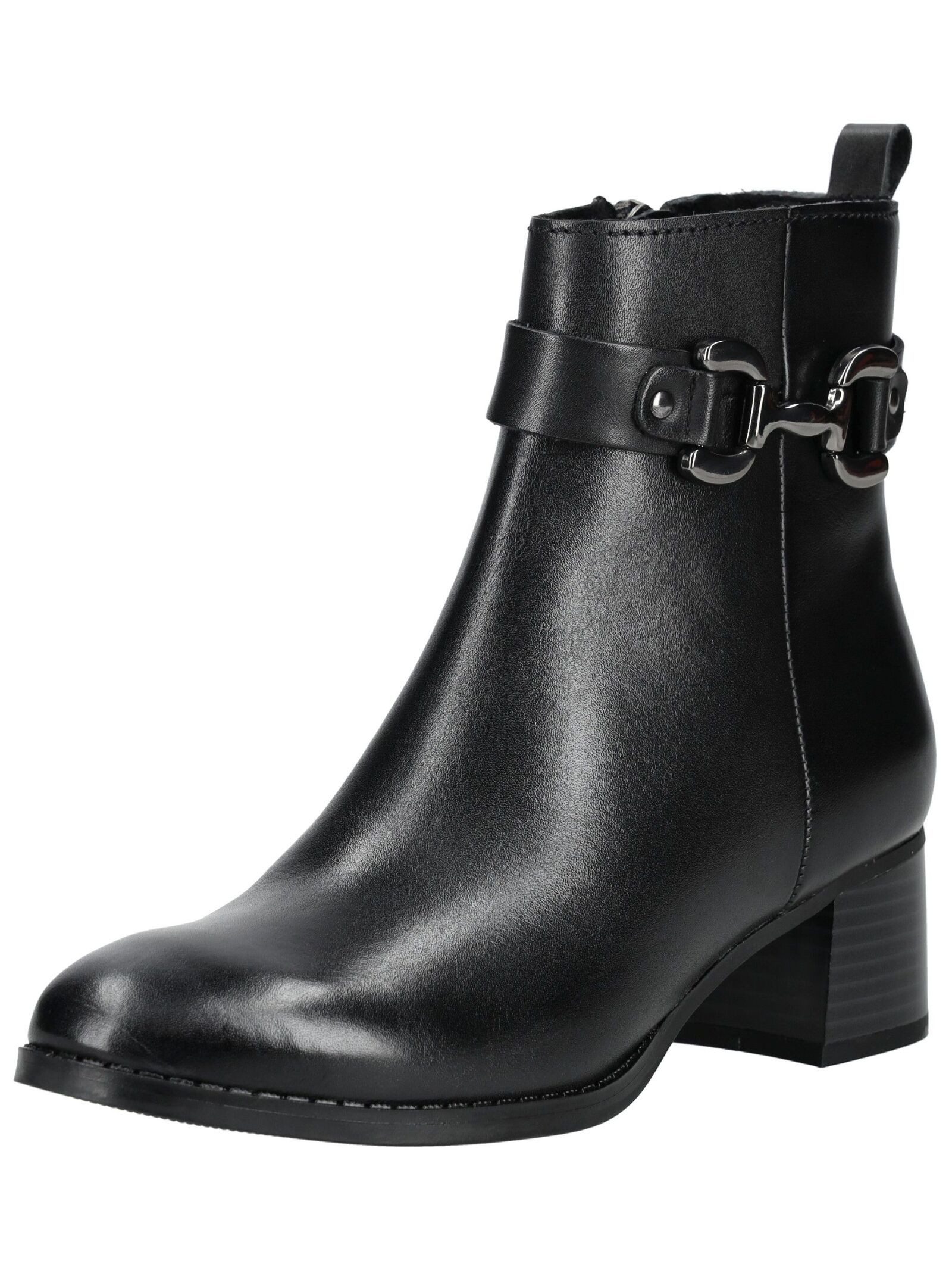Stiefelette Leder . Stiefelette