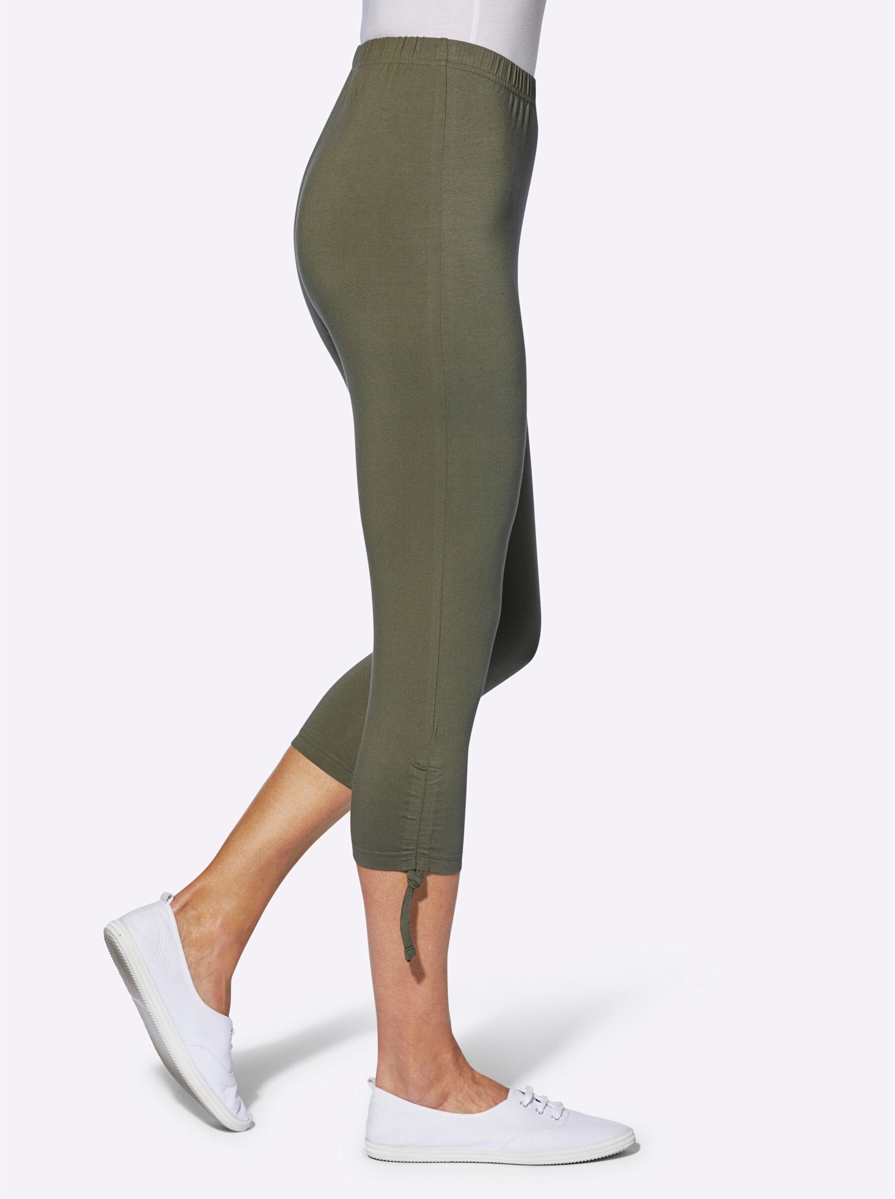 WITT WEIDEN khaki Innenbeinlänge cm 49 Jerseyhose ca