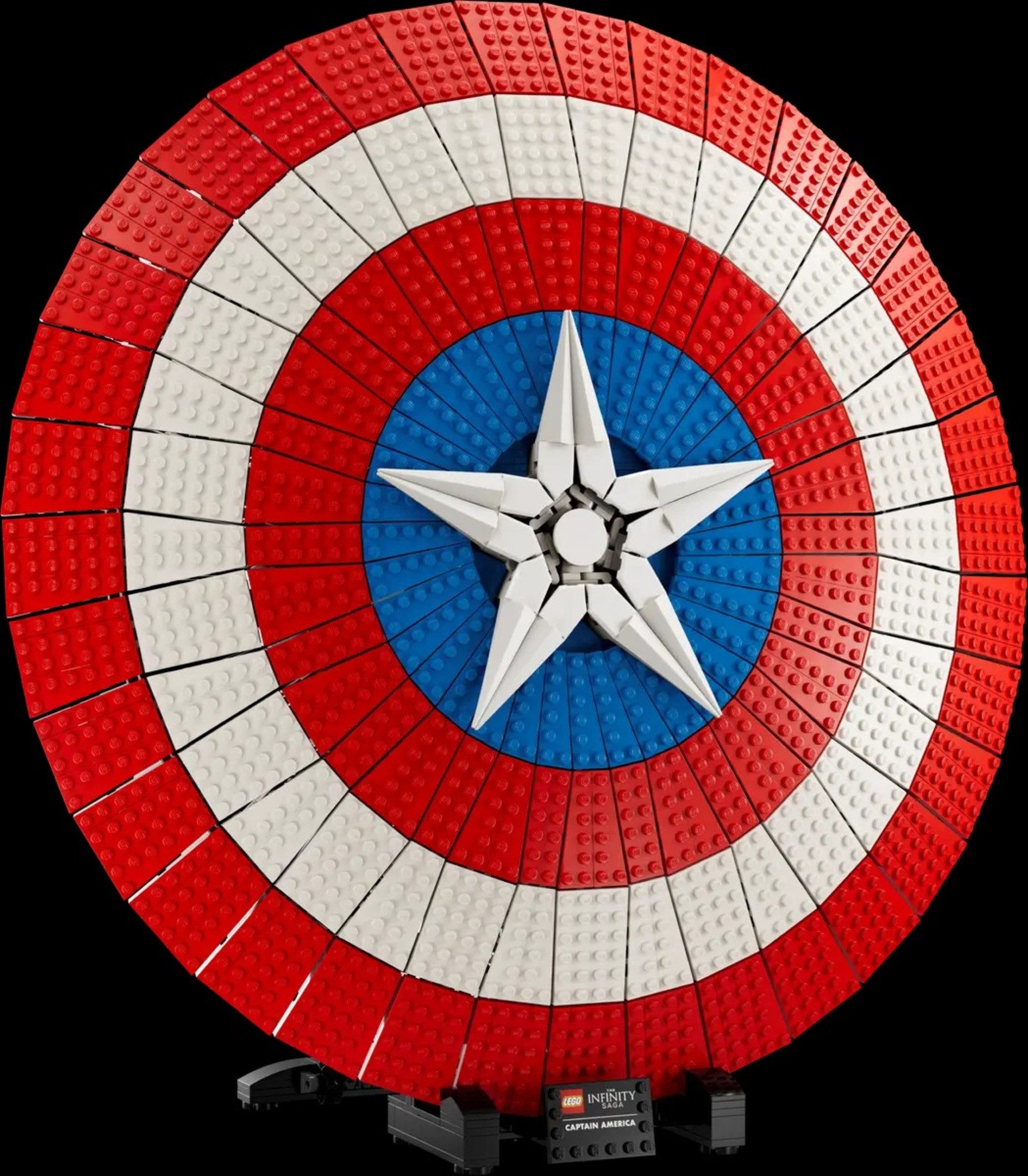 LEGO® LEGO Super Heroes 76262 Captain Americas Schild Konstruktions-Spielset – Bild 2 von 5