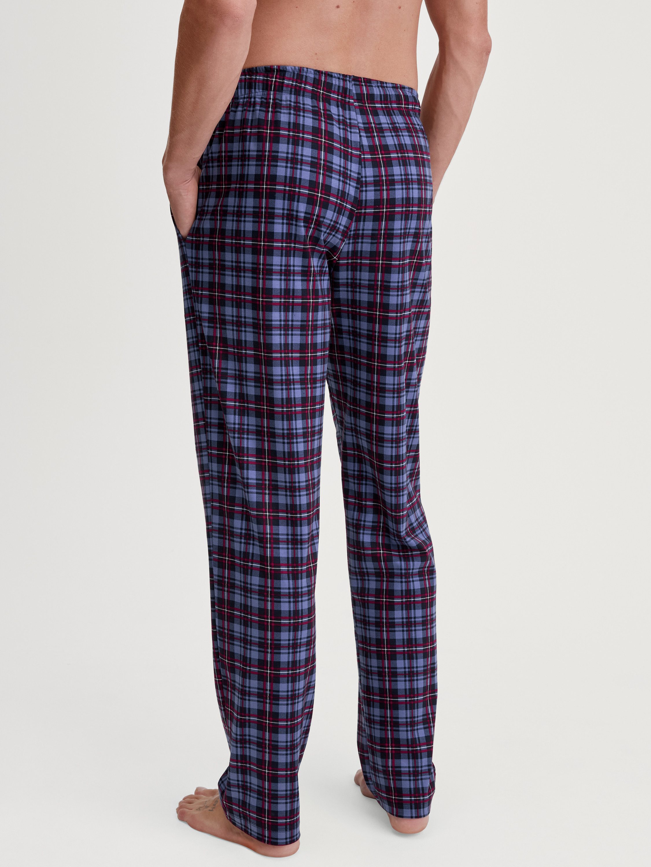 CALIDA Pyjamahose Family & Friends Herren (1-tlg) mit Seitentaschen, wärmende Baumwolle mit weichen Bündchen