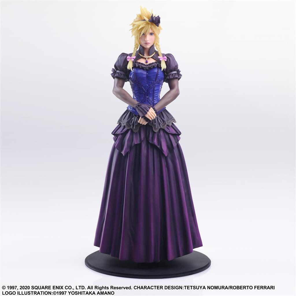 Square Enix Erotik-Actionfigur Final Fantasy VII Remake Static Arts - Cloud Strife Dress Ver.