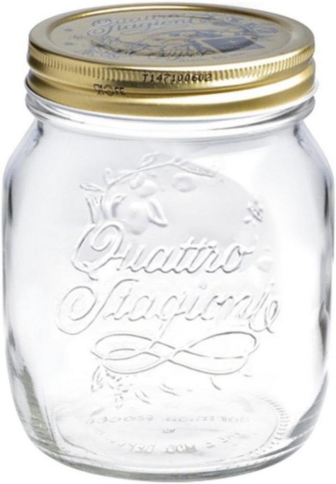 Haushalt International Einmachglas Einmachglas 700ml mit Schraubdeckel, (1-tlg)