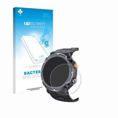 upscreen Schutzfolie für bedee Smartwatch 1.39", Displayschutzfolie, Folie Premium klar antibakteriell