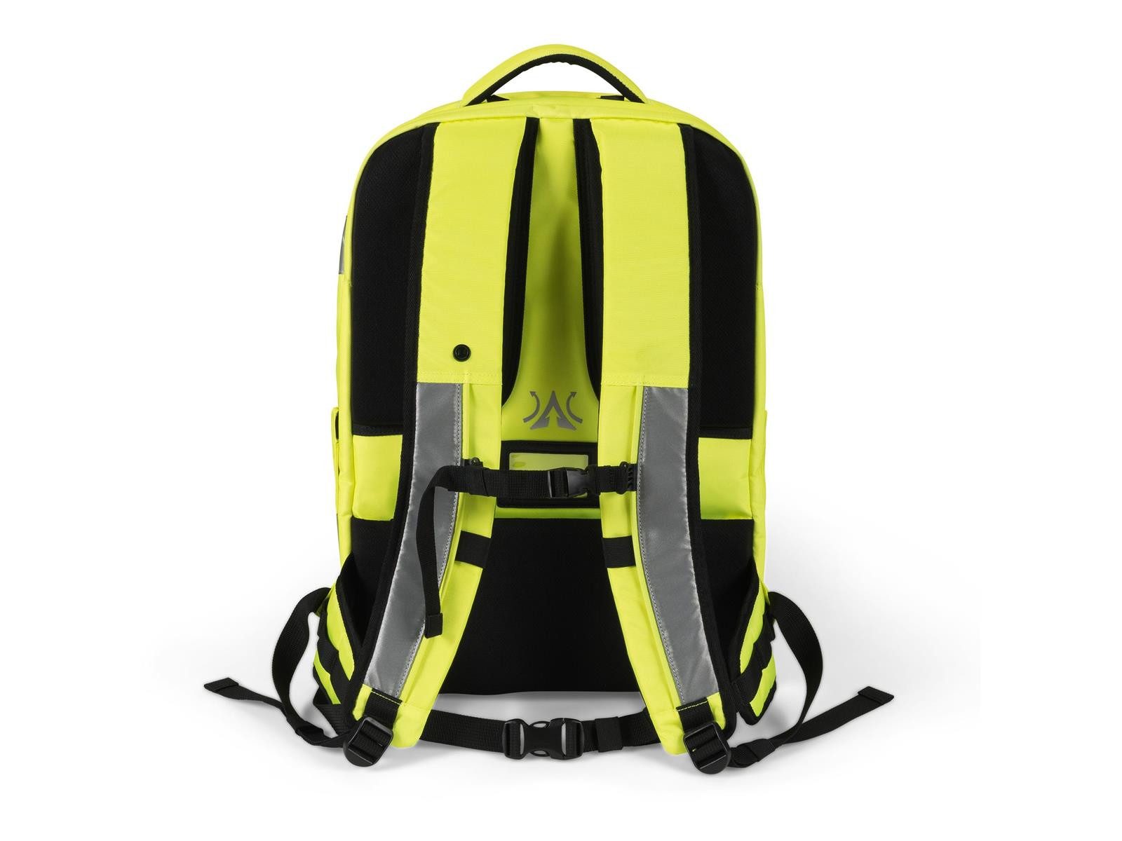 DICOTA Notebook-Rucksack DICOTA Backpack HI-VIS 32-38 litre 15.6"-17" yellow