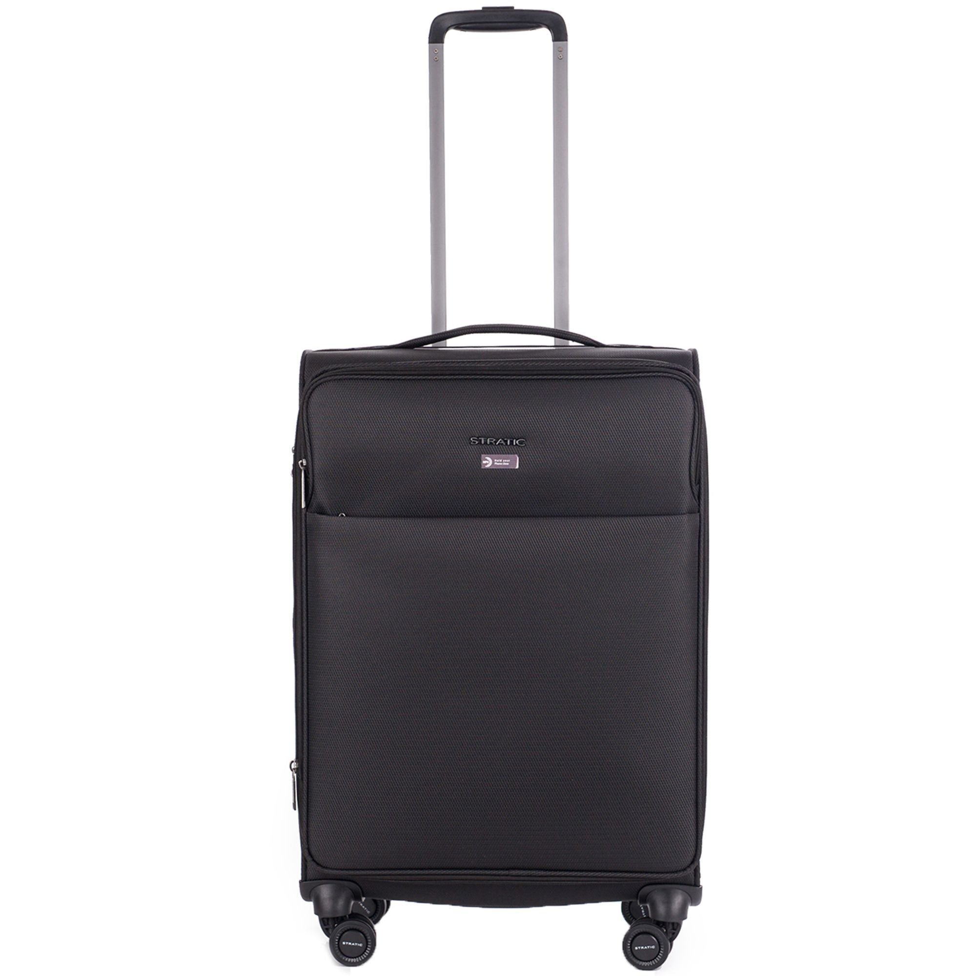 Stratic Weichgepäck-Trolley Stratic Light +, 4 Rollen, Polyester