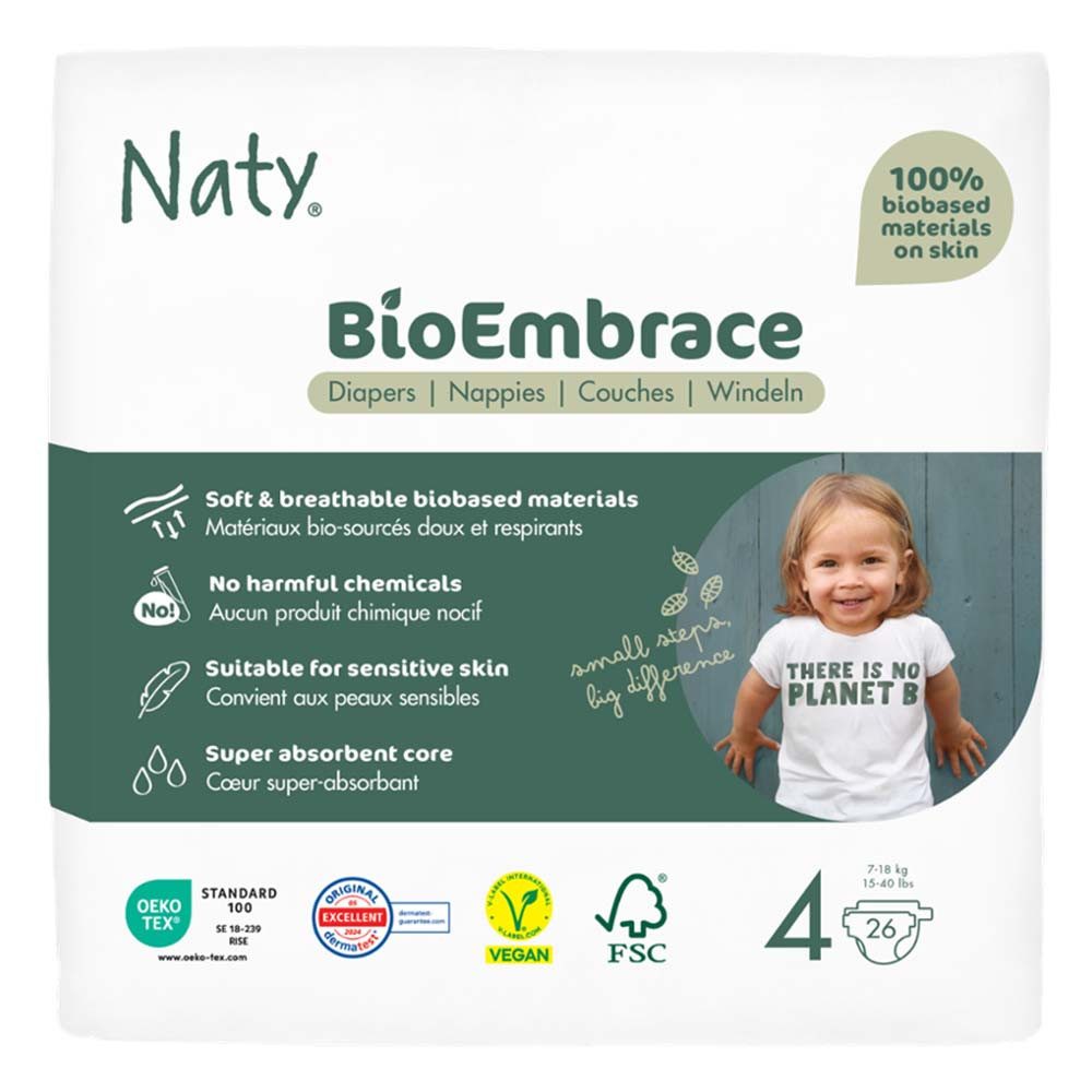 Naty Windeln Windeln - Gr.4, 7-18kg 26Stk