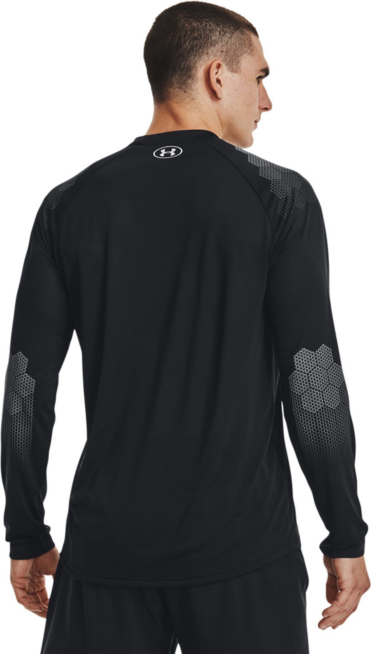 Under Armour® Langarmshirt 001 LS ARMOURPRINT BLACK UA