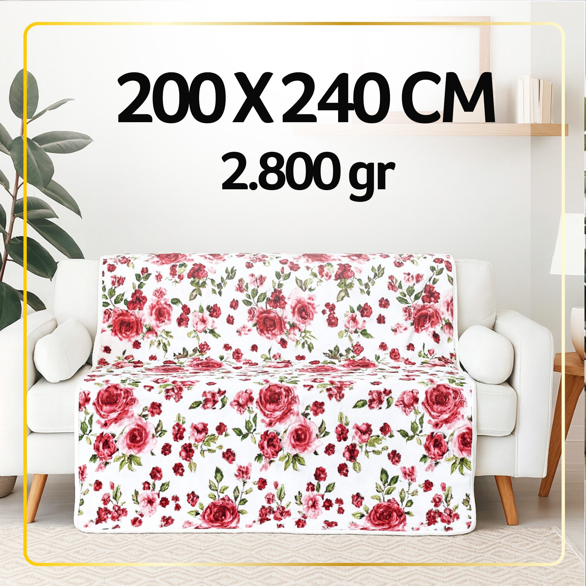 Wohndecke LUXUS Decke, Bestlivings, XXL Premium Kuscheldecke 240x200 cm - 5 günstig online kaufen