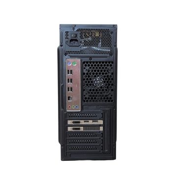 PC Store NCA Workstation C303 XEON Business-PC (XEON E5 2680v2, AMD HD, 16GB RAM 240GB SSD ohne HDD GB RAM, Luftkühlung, Glas Gehäuse)