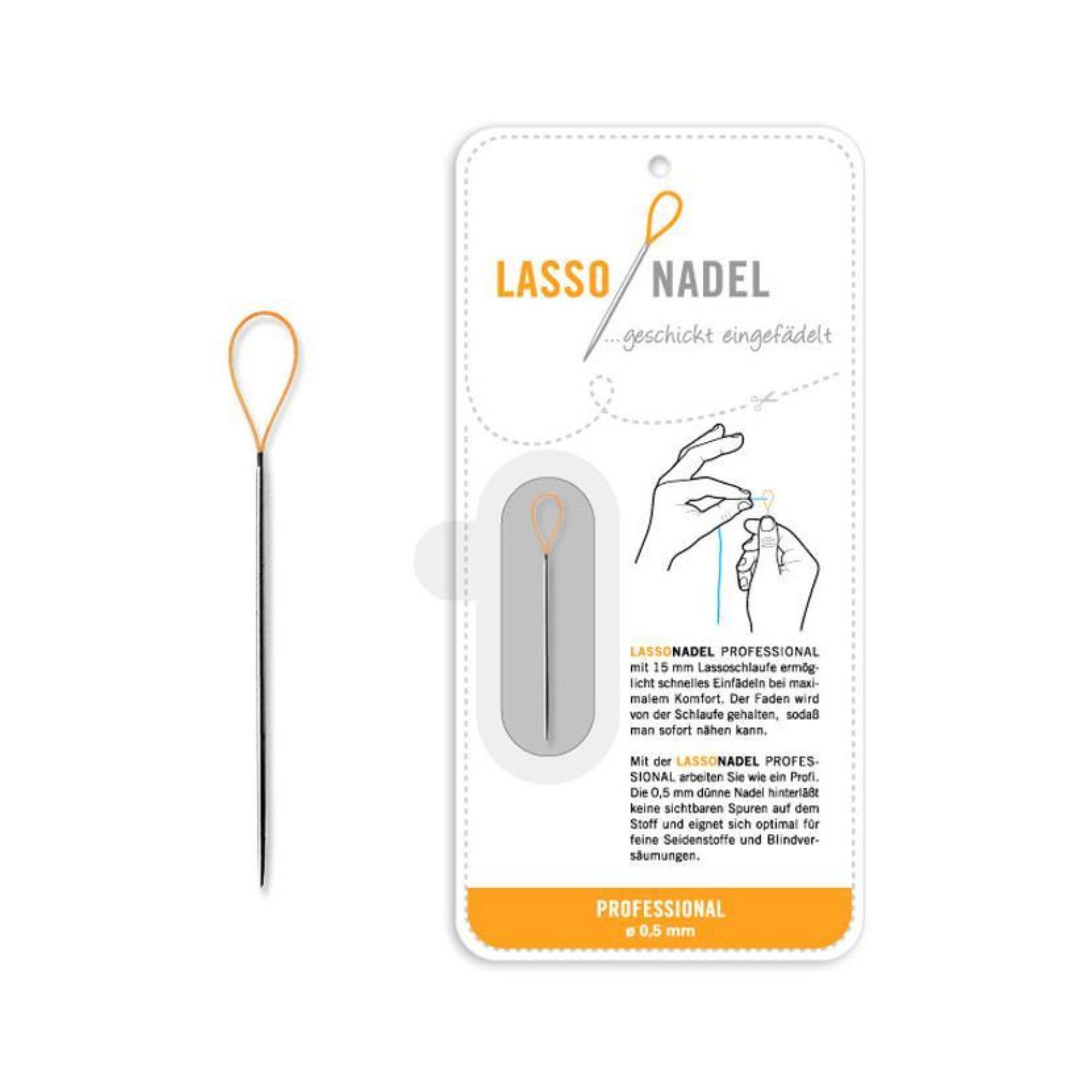 LASSO NADEL Швейные иглы Lassonadel "Professional" – Für Präzisionsnähte und feine Stoffe
