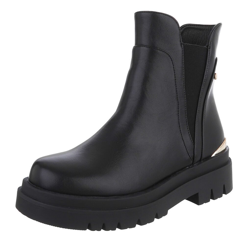Ital-Design Stilvolle Stiefeletten mit Reißverschluss für günstig online kaufen