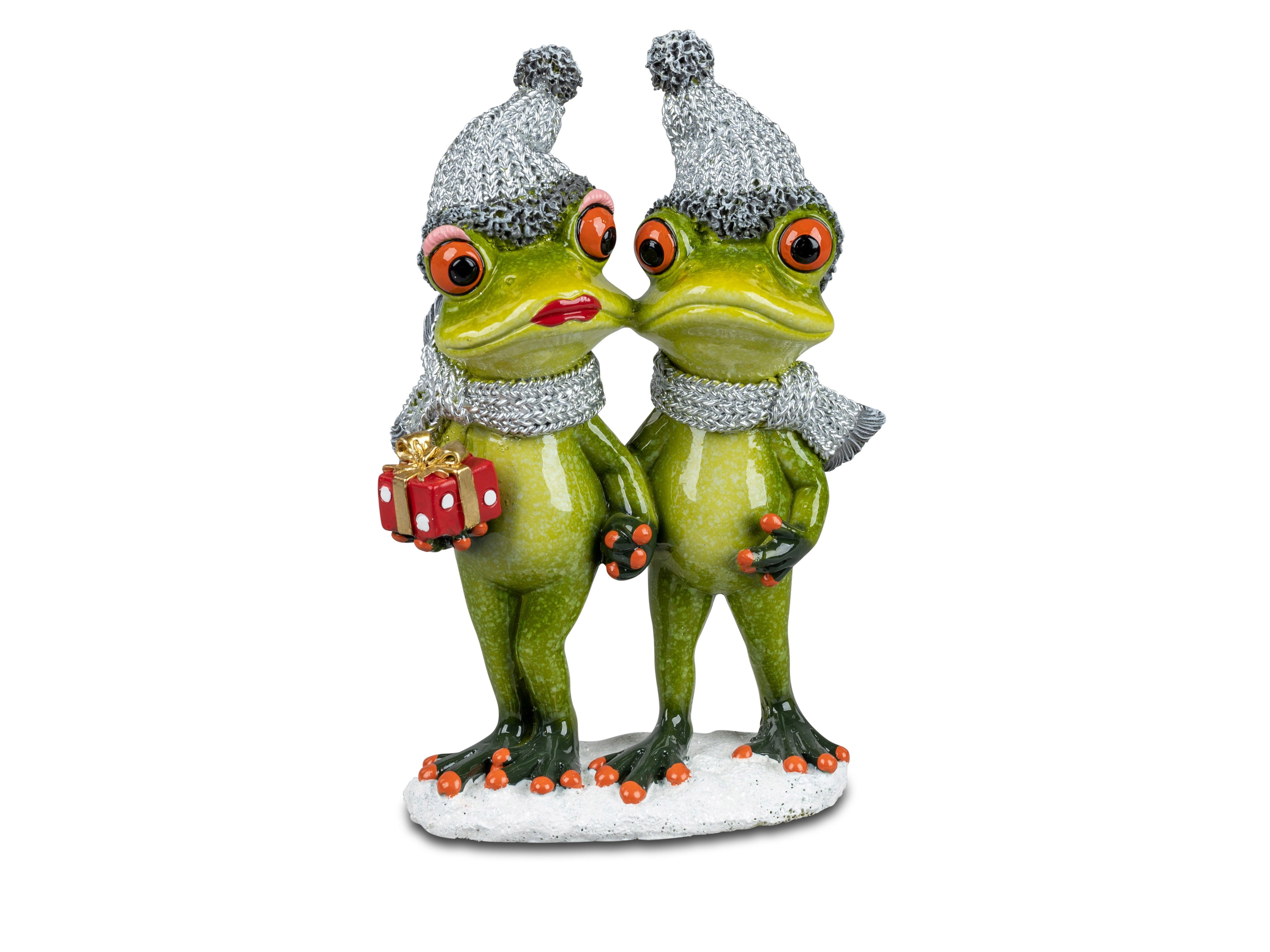 formano Dekofigur Frosch Winterfrosch Froschpaar Paar günstig online kaufen