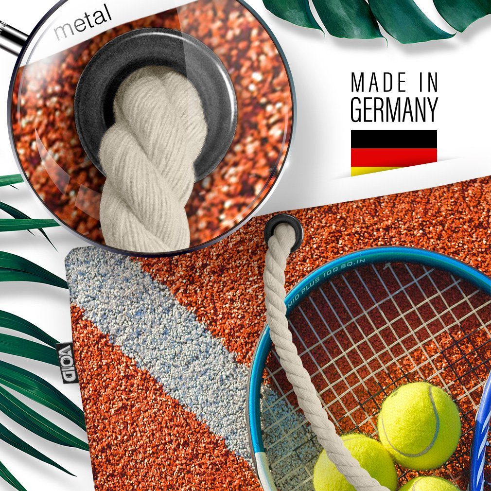Strandtasche Schläger Court Tennischläger Freiz Tennisball Tennis (1-tlg), Platz Sport Ball VOID
