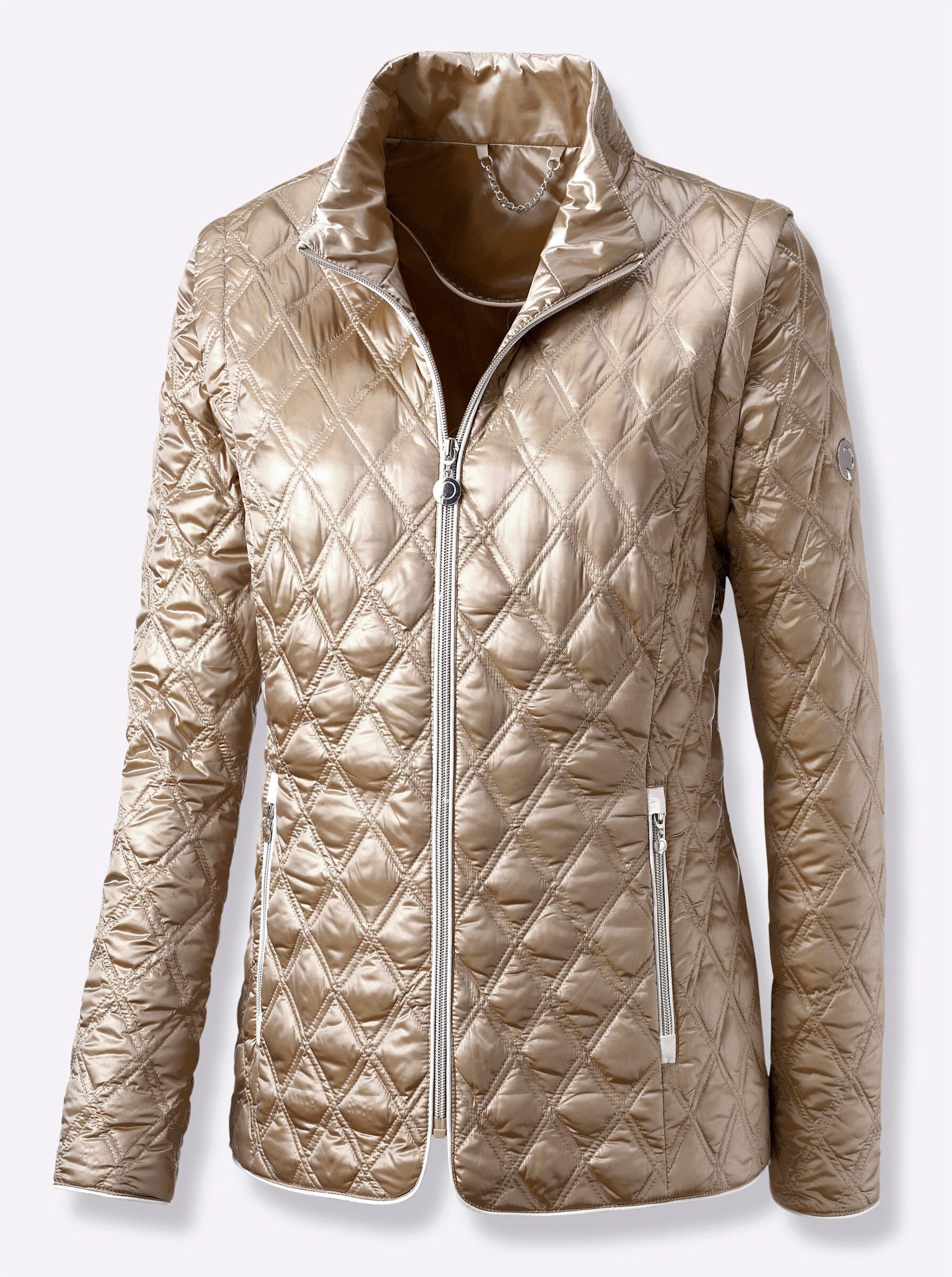 creation L Allwetterjacke Daunen-Steppjacke Langarm